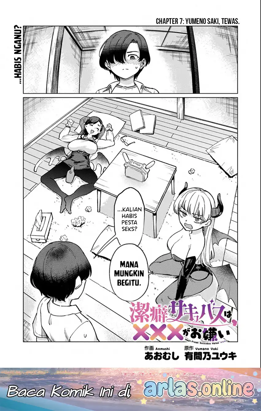 Manga Keppeki sakyubasu wa ××× ga o kirai! Chapter 7 gambar 2