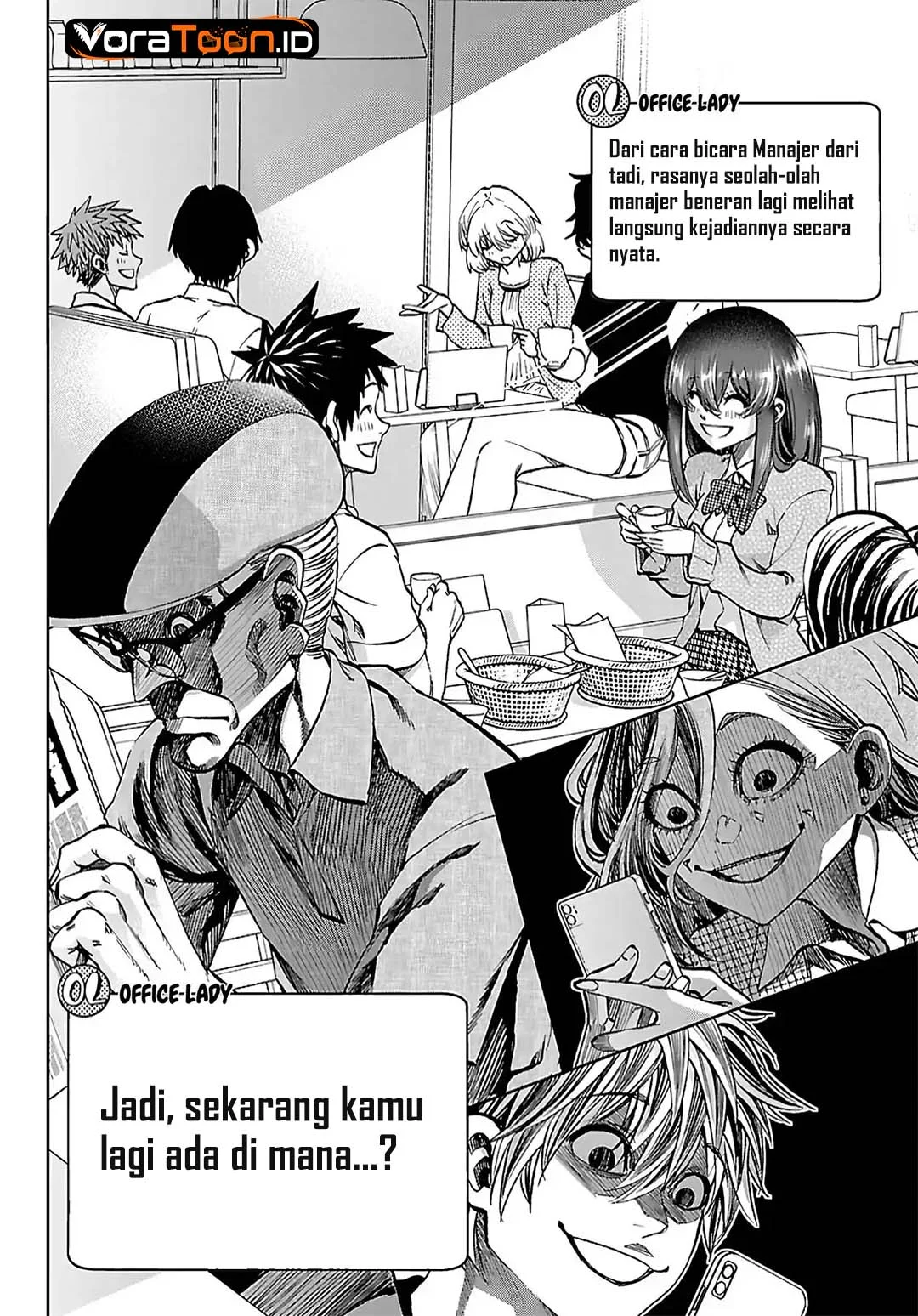 Kesa Mo Yuraretemasu Chapter 49 Gambar 17