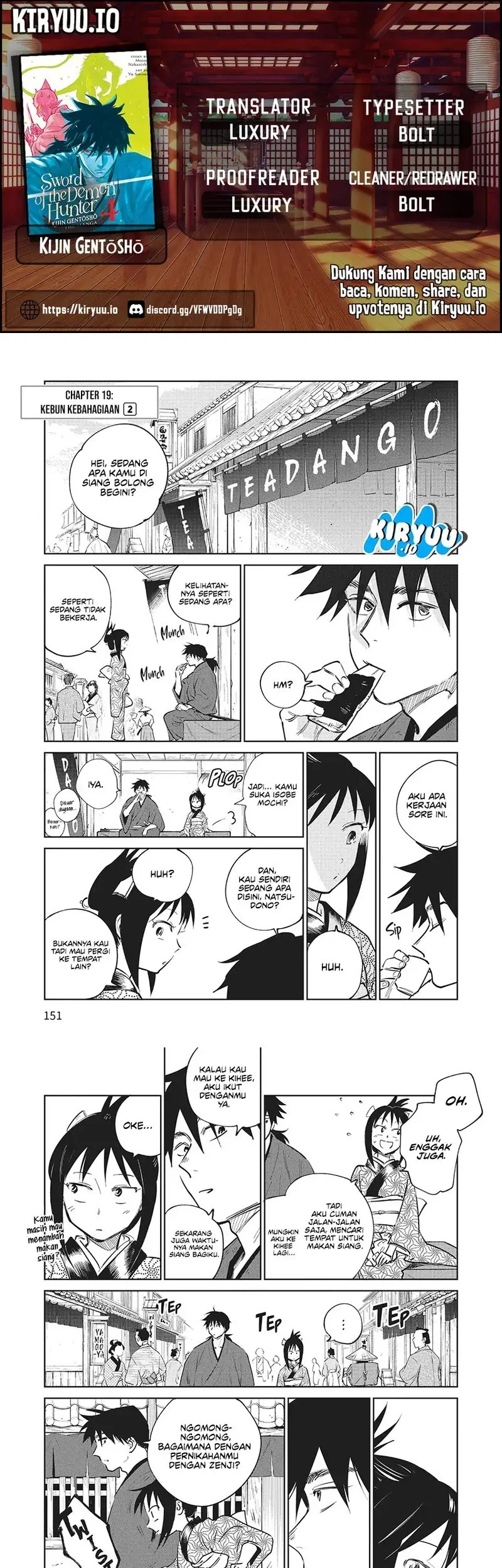 Baca Komik Kijin Gentoushou Chapter 19 Gambar 1