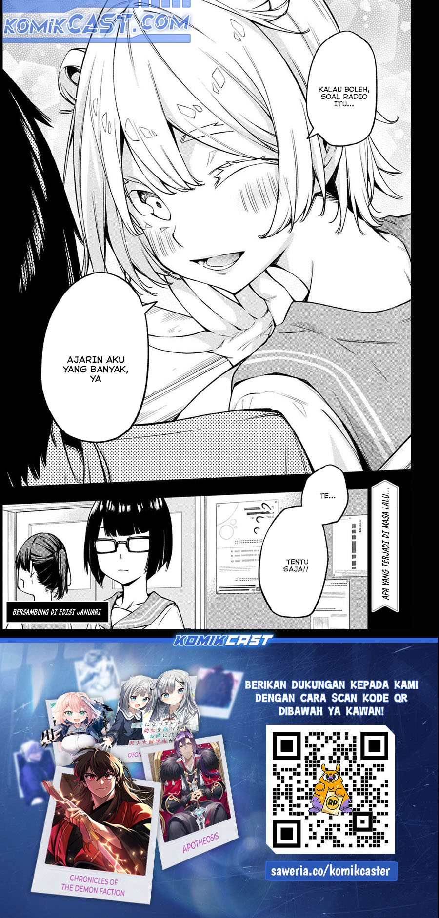 Kimi ga Radio wo Suki dakara Chapter 19 Gambar 20