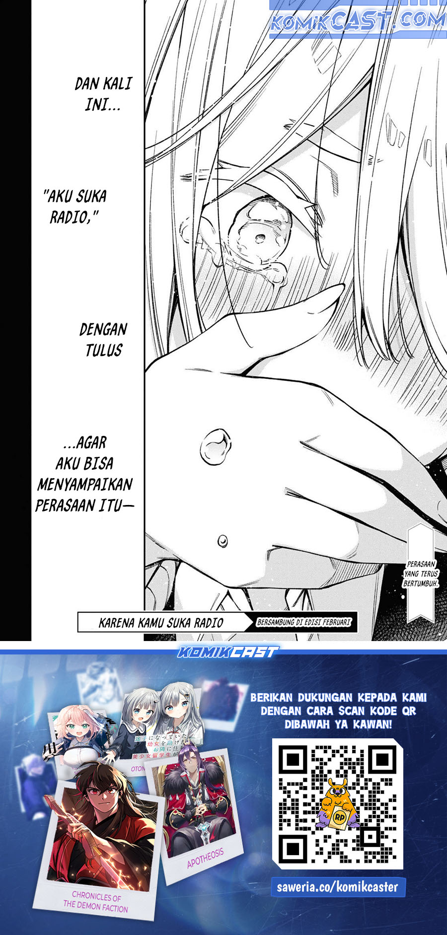 Kimi ga Radio wo Suki dakara Chapter 20 Gambar 25