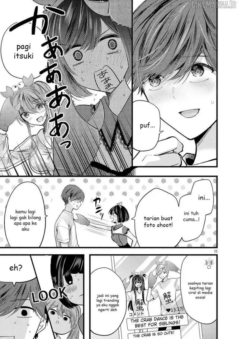 Kimi ni Koisuru Sanshimai Chapter 14 Gambar 12