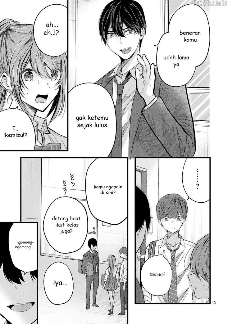 Kimi ni Koisuru Sanshimai Chapter 15 Gambar 14