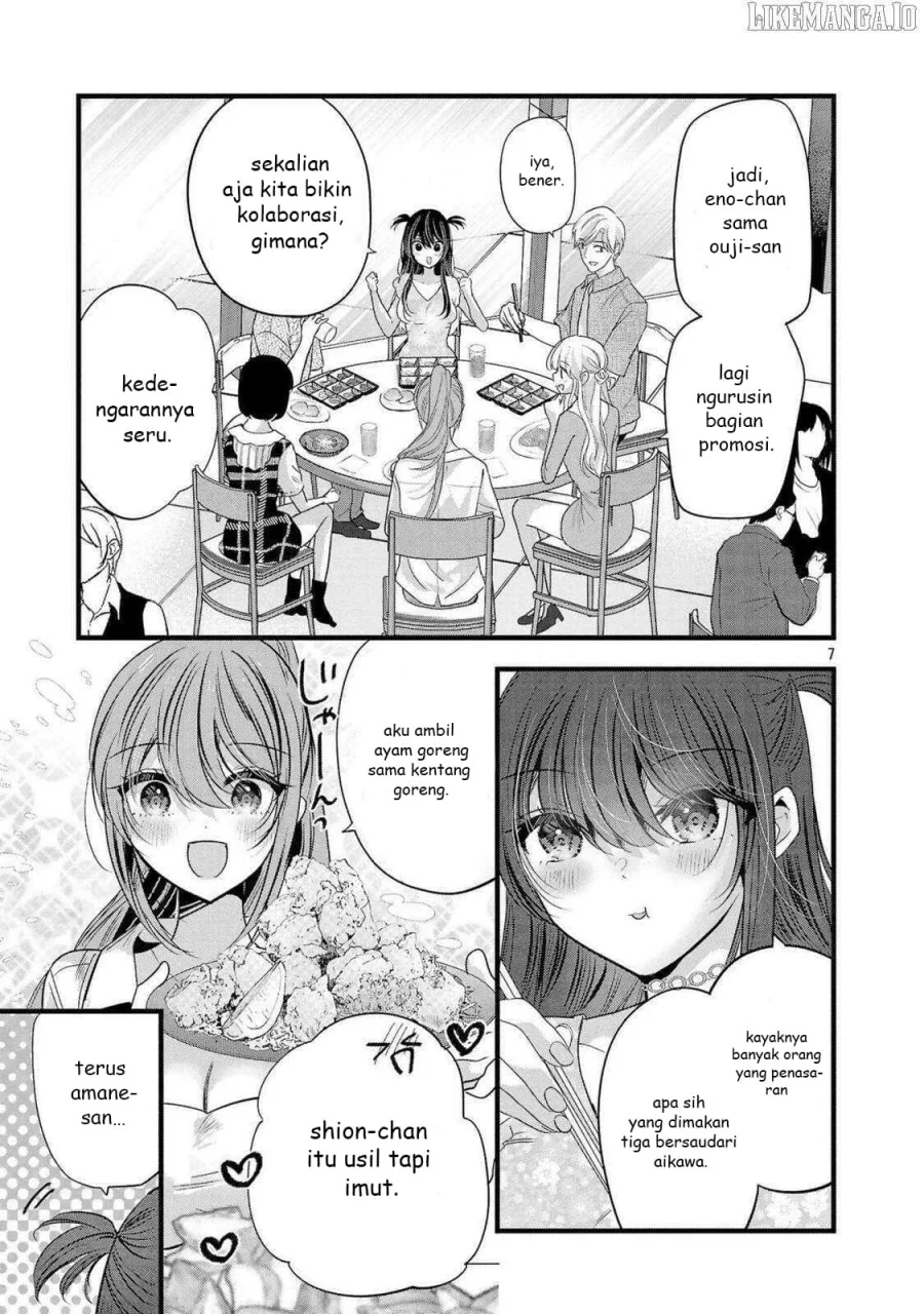 Kimi ni Koisuru Sanshimai Chapter 16.5 Gambar 8