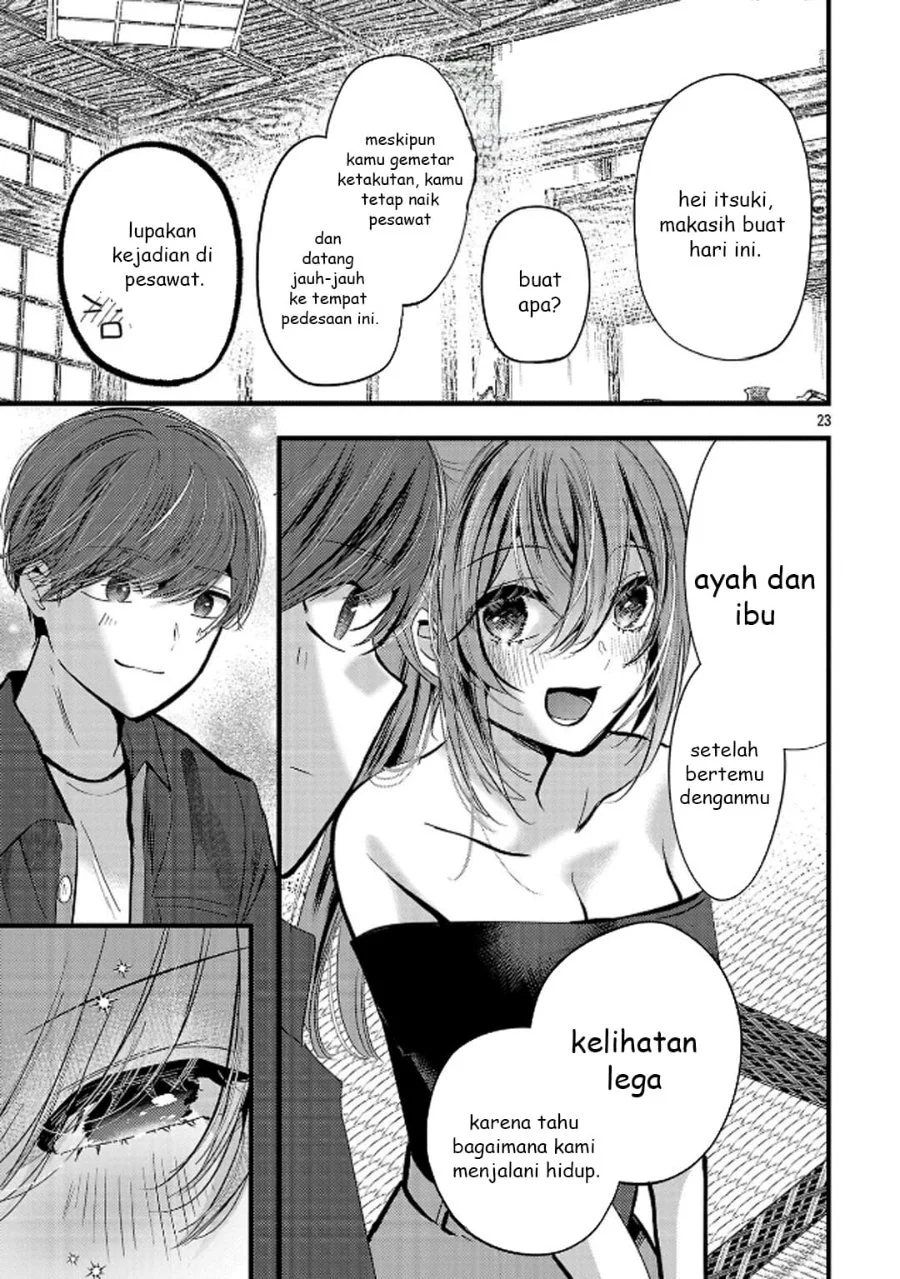 Kimi ni Koisuru Sanshimai Chapter 23 Gambar 24