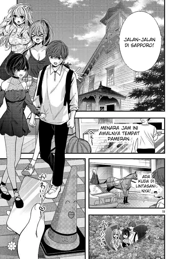 Kimi ni Koisuru Sanshimai Chapter 25 Gambar 19
