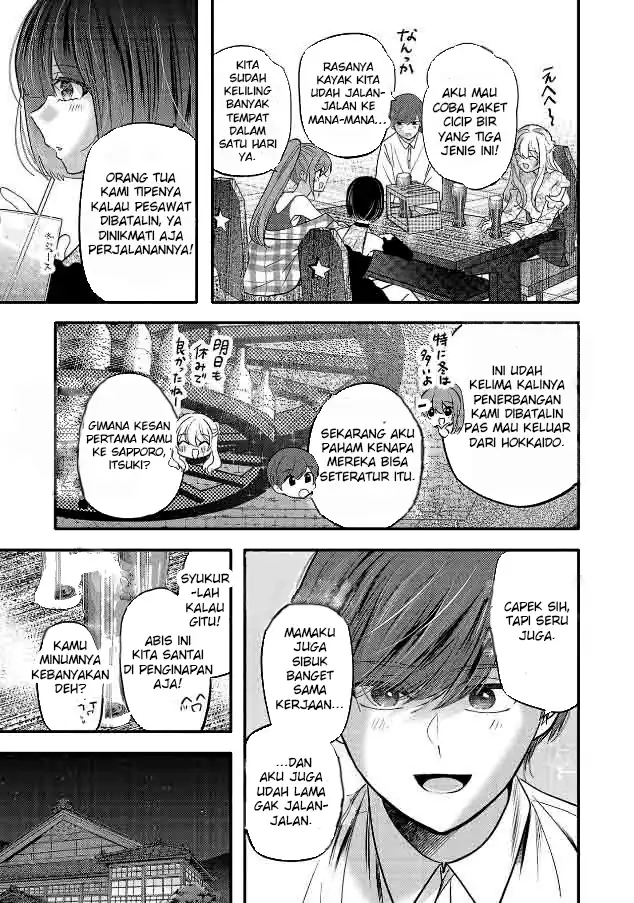 Kimi ni Koisuru Sanshimai Chapter 25 Gambar 23