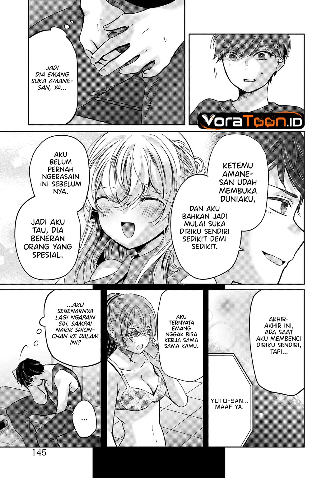 Kimi ni Koisuru Sanshimai Chapter 33 Gambar 11