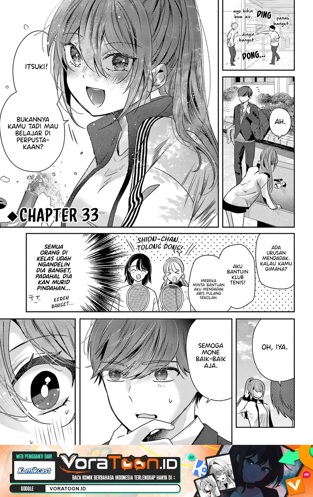 Manga Kimi ni Koisuru Sanshimai Chapter 33 gambar 2