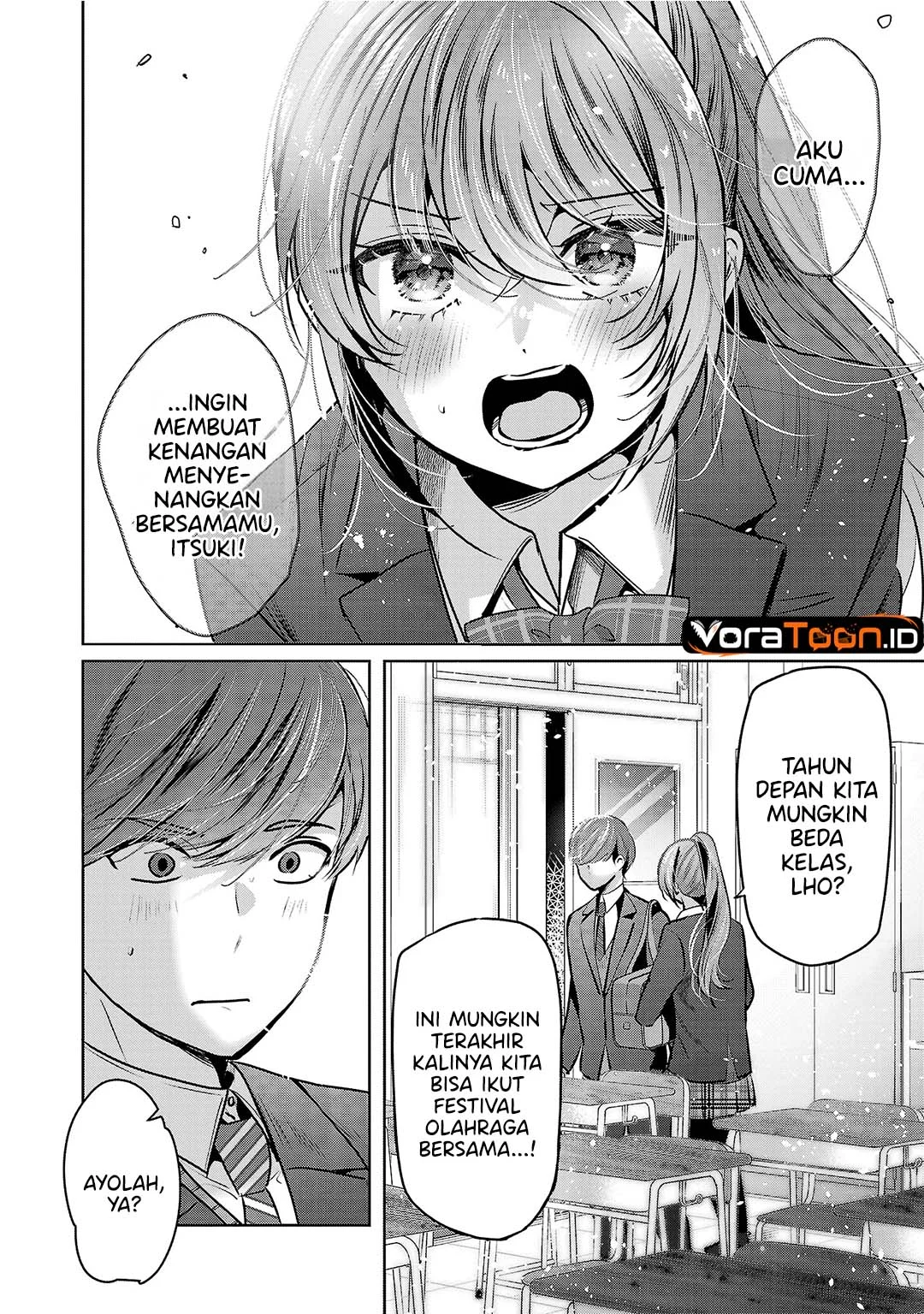 Kimi ni Koisuru Sanshimai Chapter 35 Gambar 14