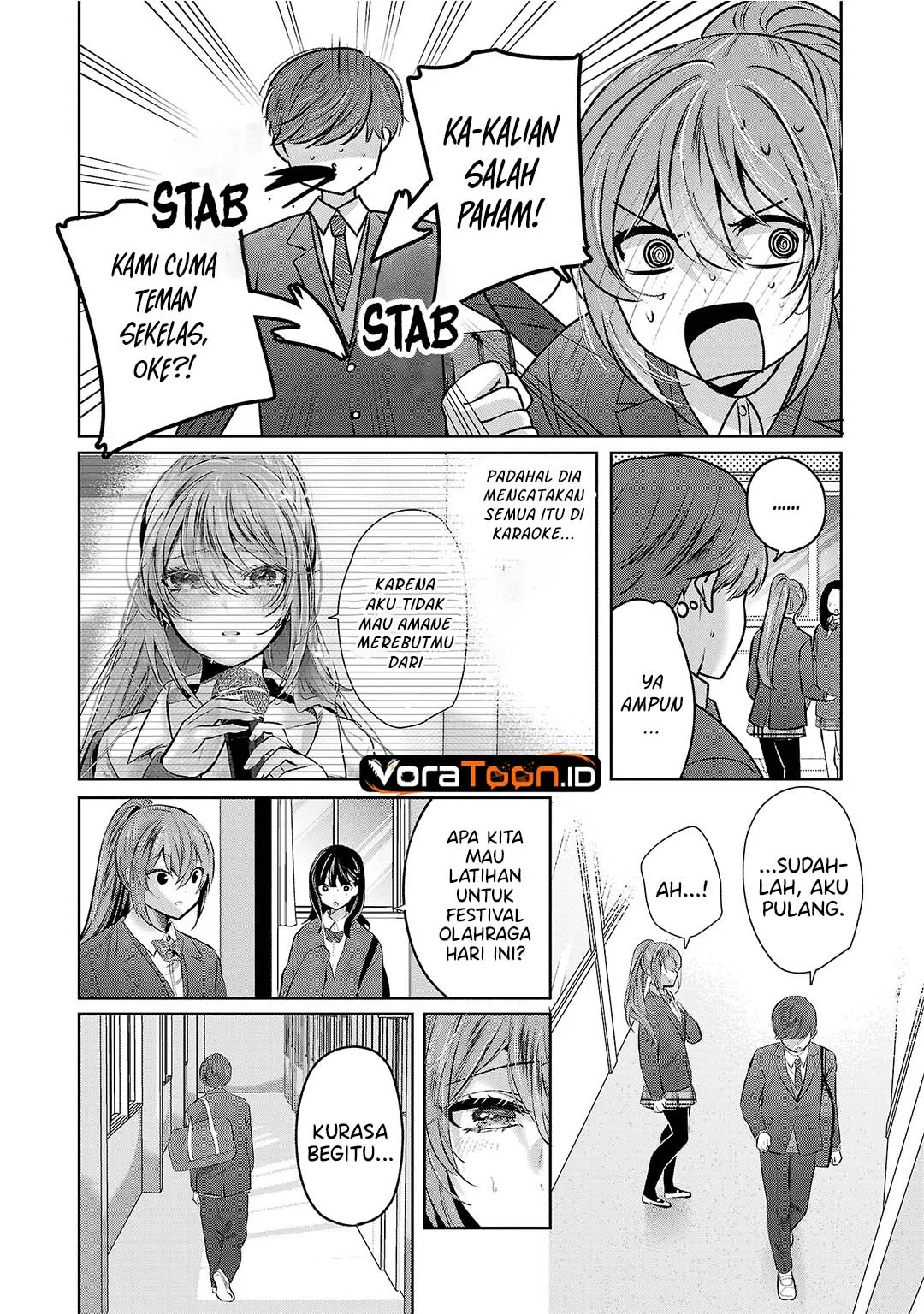 Kimi ni Koisuru Sanshimai Chapter 35 Gambar 16