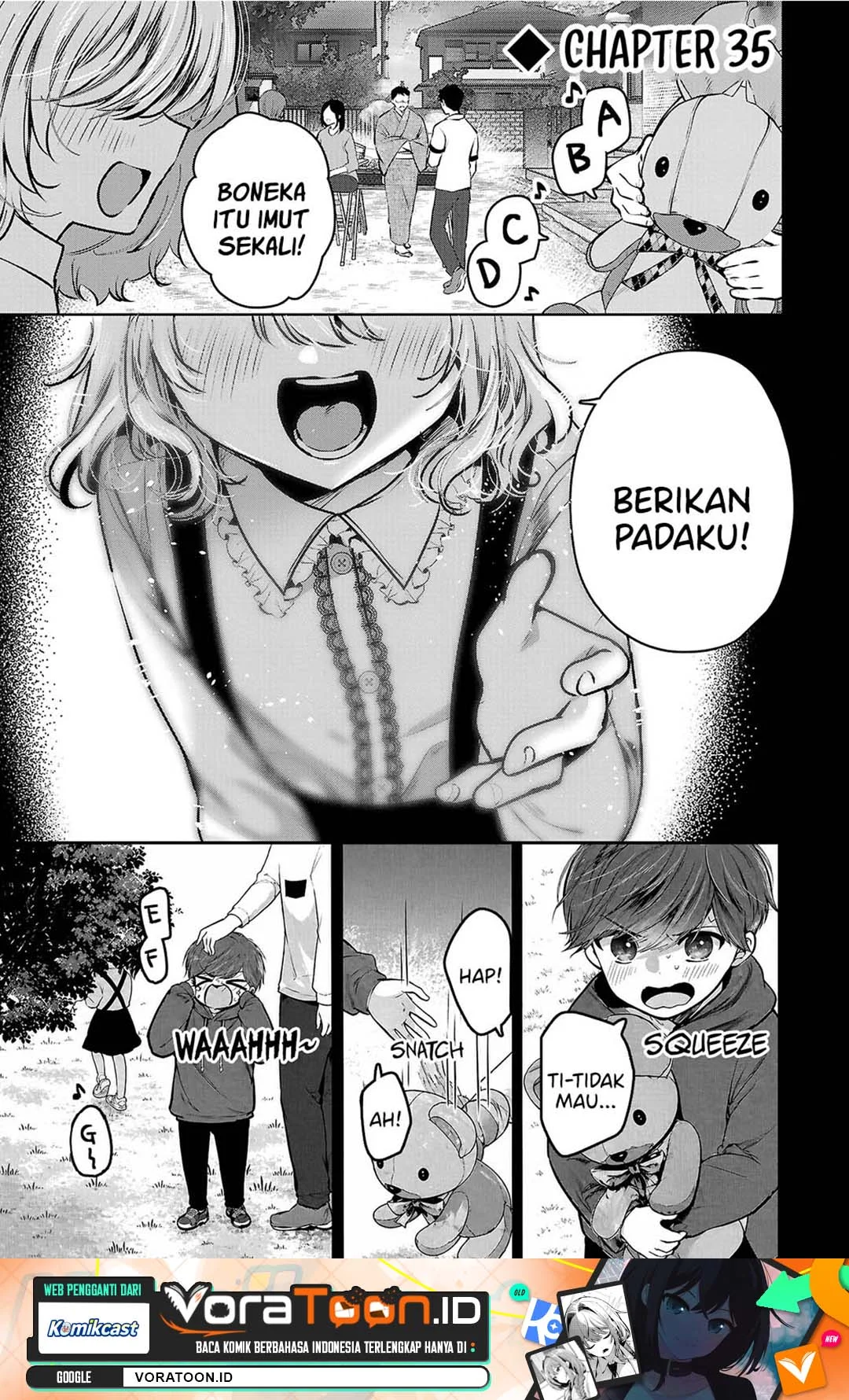 Kimi ni Koisuru Sanshimai Chapter 35 Gambar 3