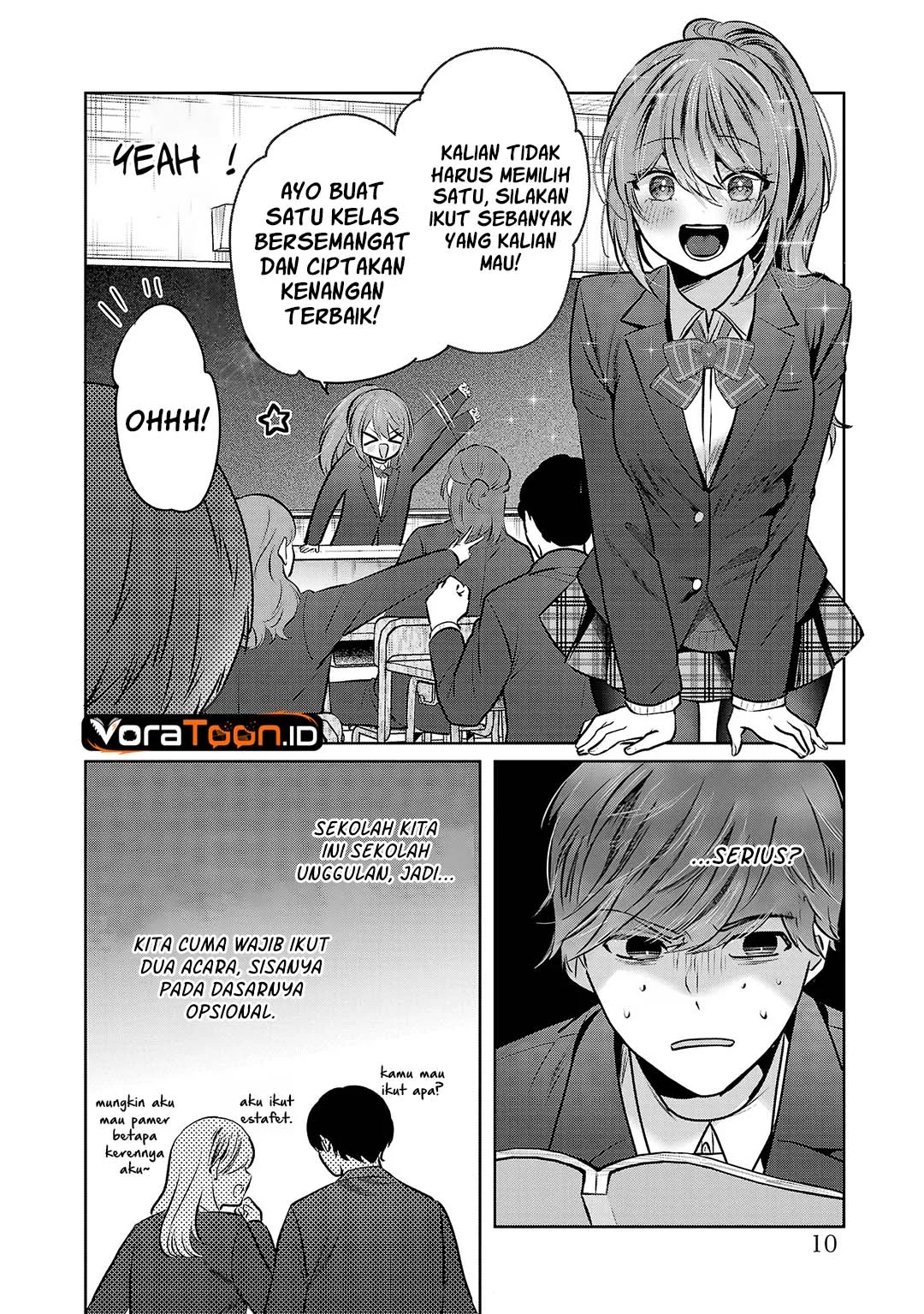 Kimi ni Koisuru Sanshimai Chapter 35 Gambar 8