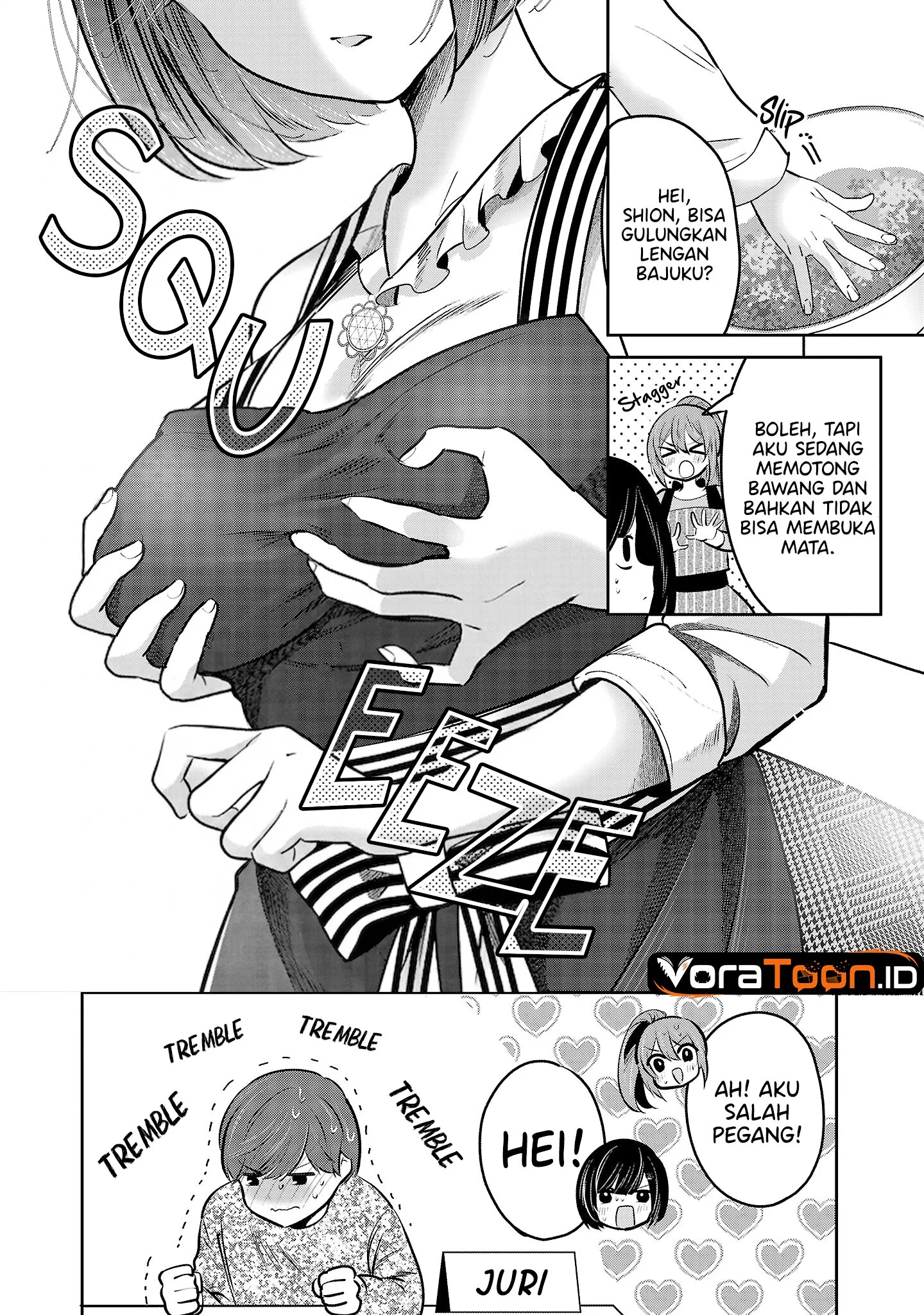 Kimi ni Koisuru Sanshimai Chapter 36 Gambar 12