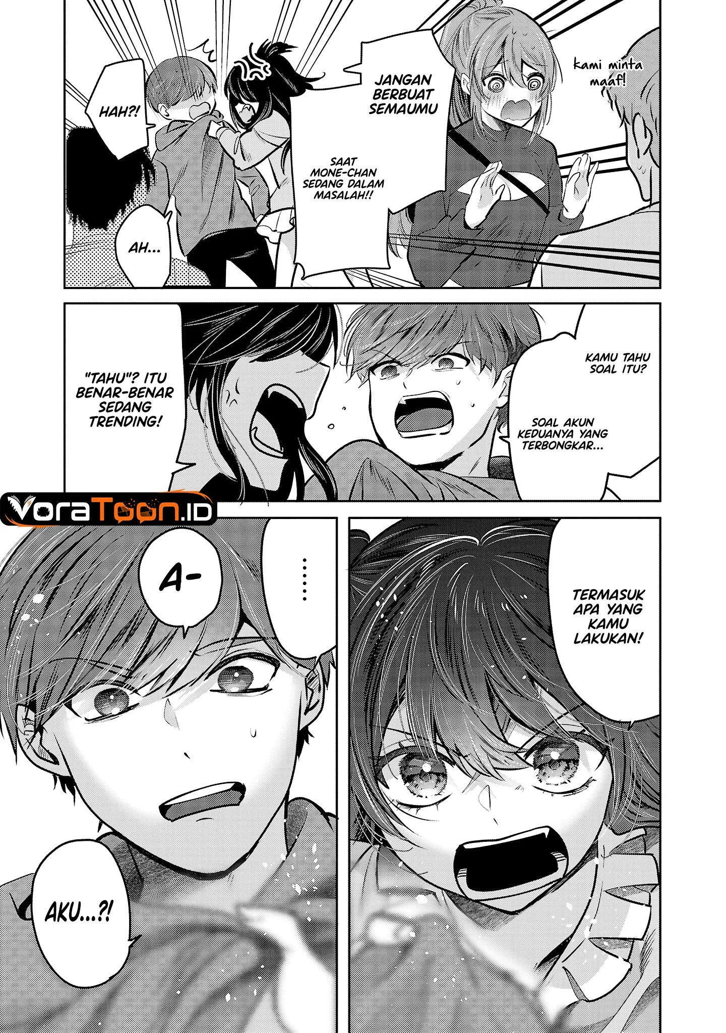 Kimi ni Koisuru Sanshimai Chapter 37 Gambar 12