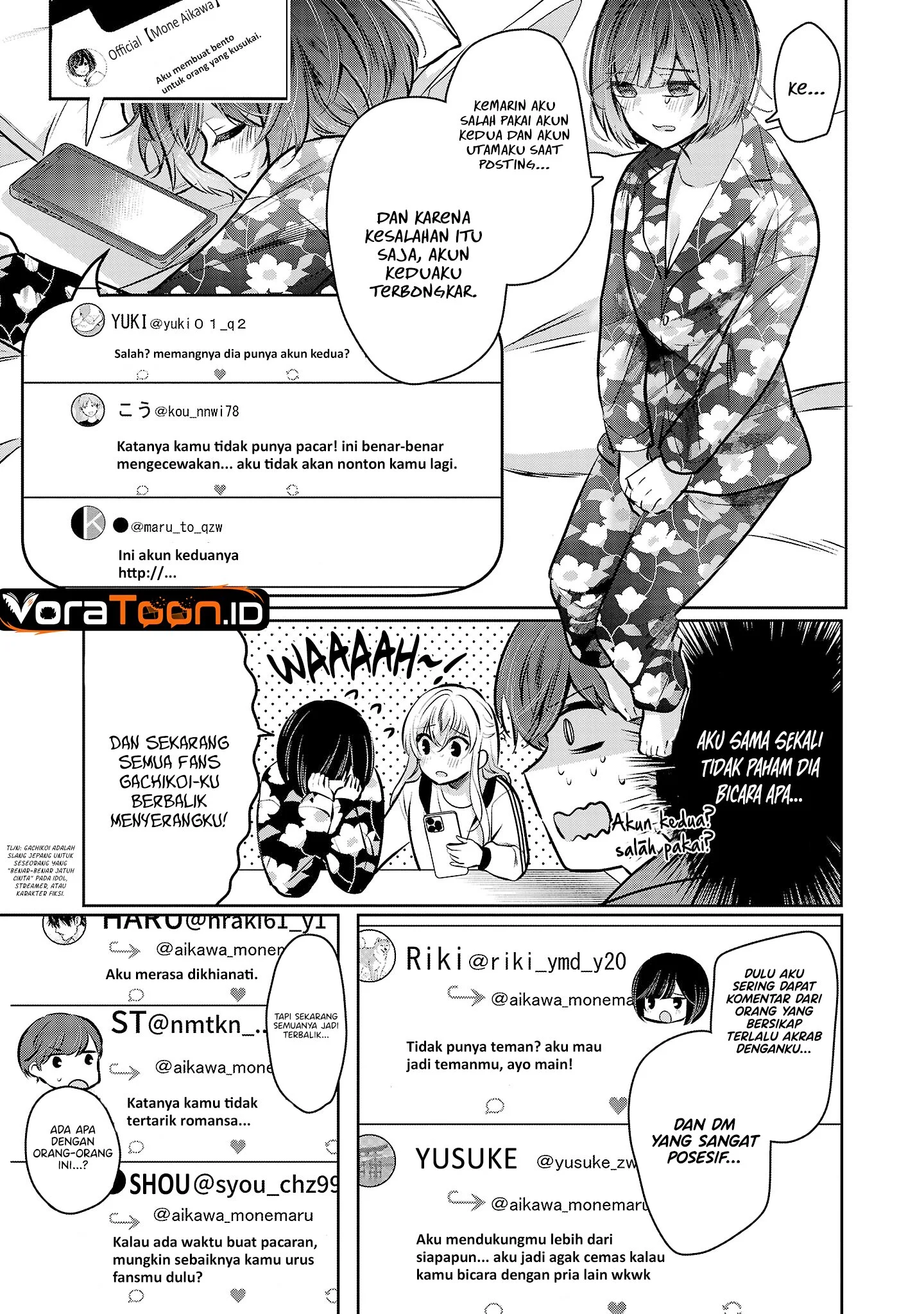 Kimi ni Koisuru Sanshimai Chapter 37 Gambar 6