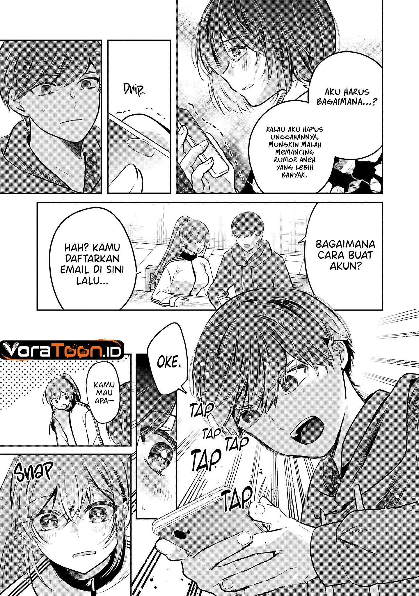Kimi ni Koisuru Sanshimai Chapter 37 Gambar 8