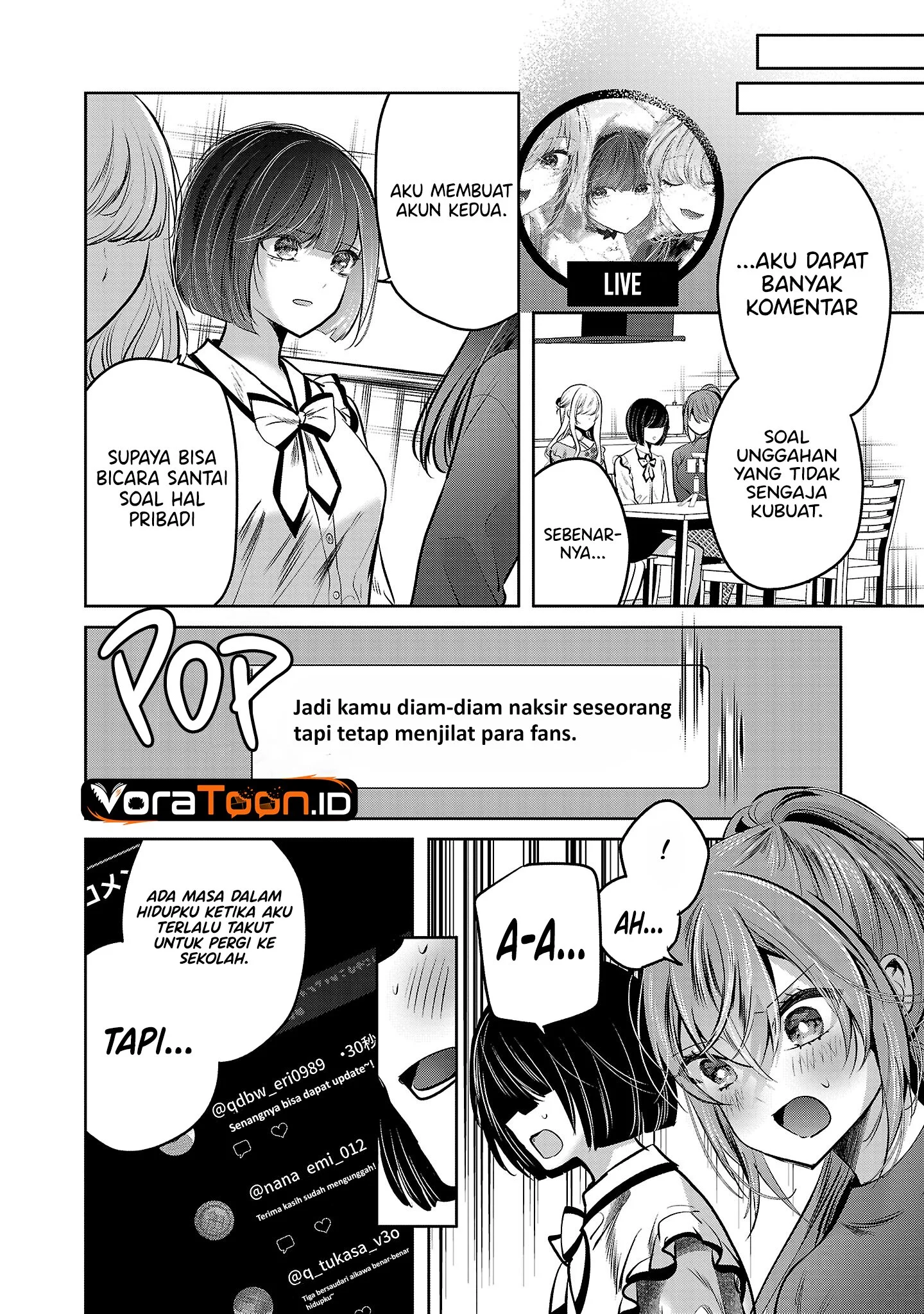 Kimi ni Koisuru Sanshimai Chapter 38 Gambar 13