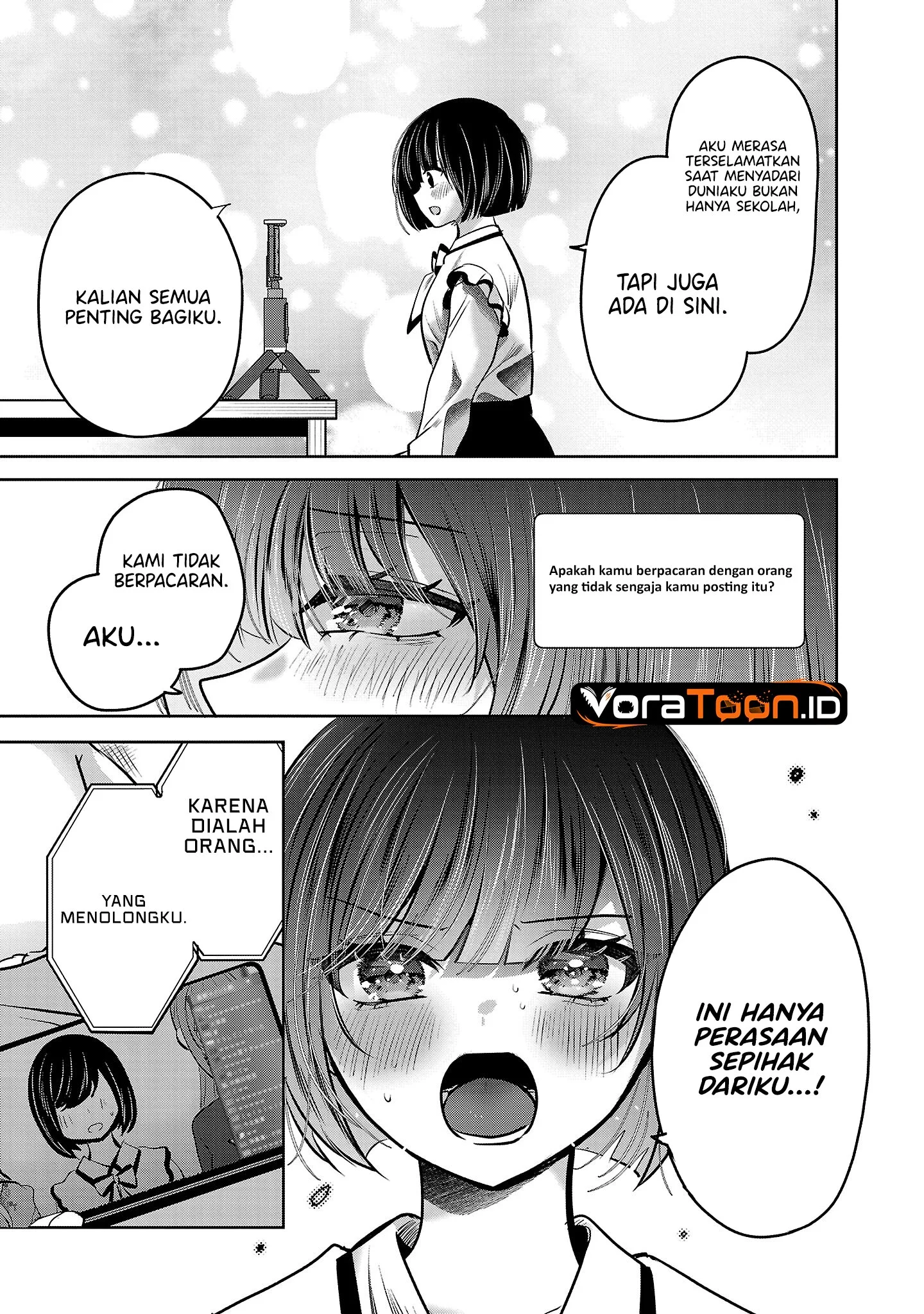 Kimi ni Koisuru Sanshimai Chapter 38 Gambar 14