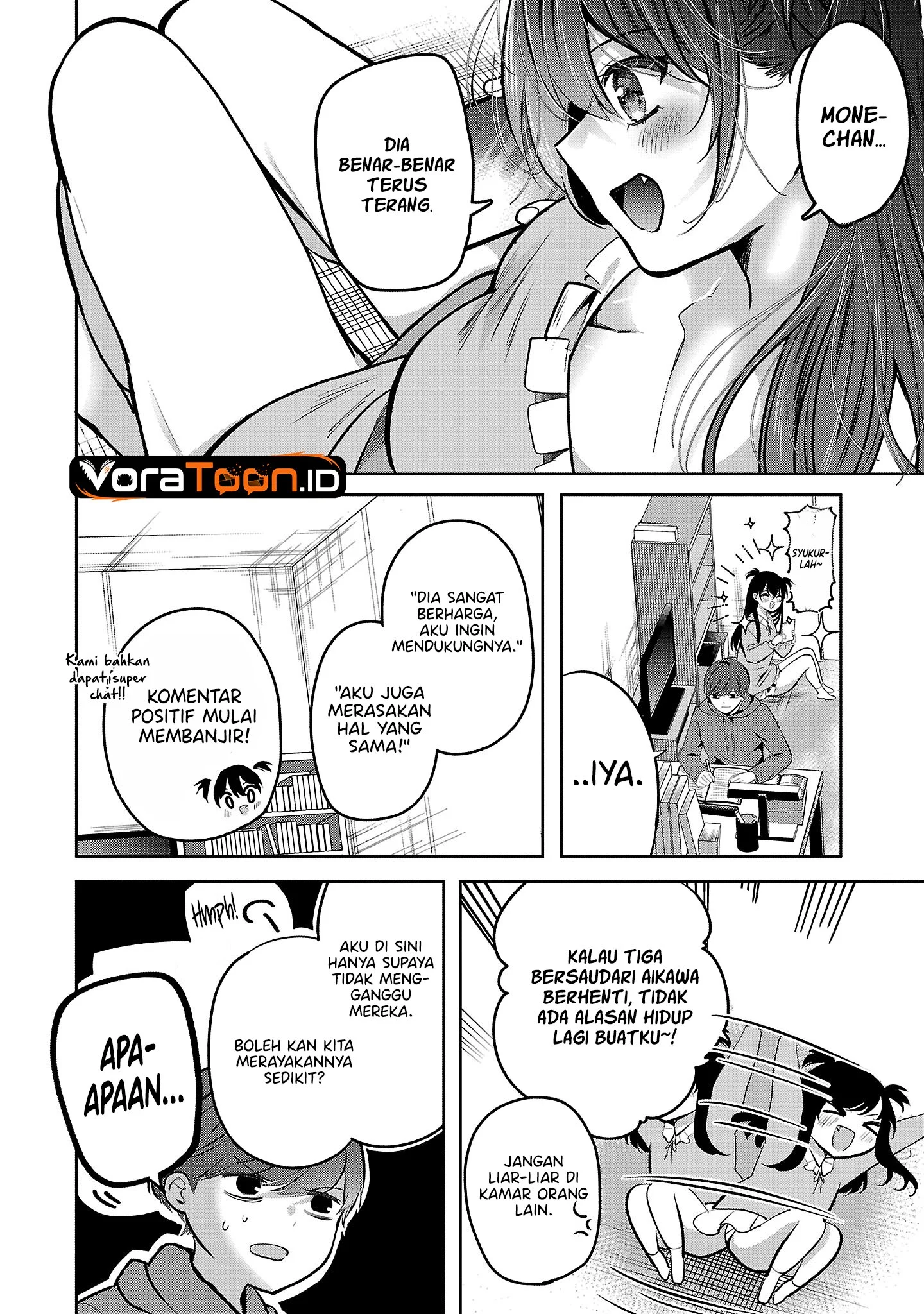 Kimi ni Koisuru Sanshimai Chapter 38 Gambar 15