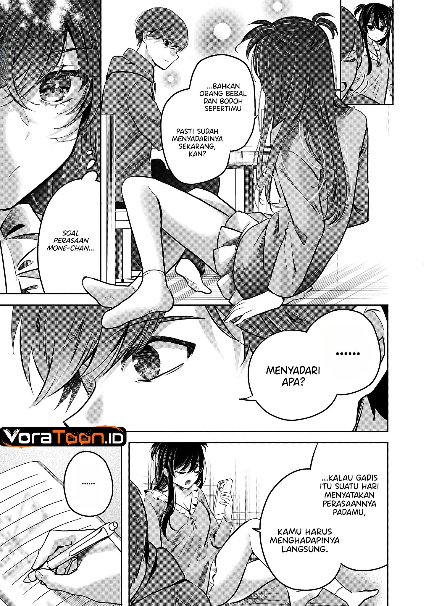 Kimi ni Koisuru Sanshimai Chapter 38 Gambar 16