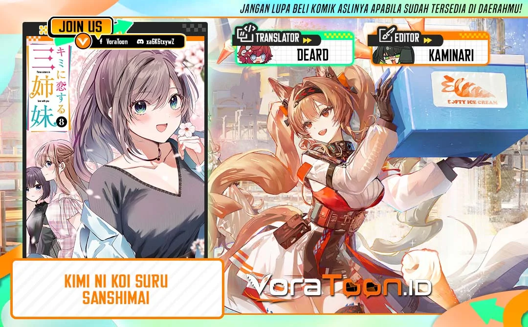 Komik Kimi ni Koisuru Sanshimai Chapter 39 gambar 1