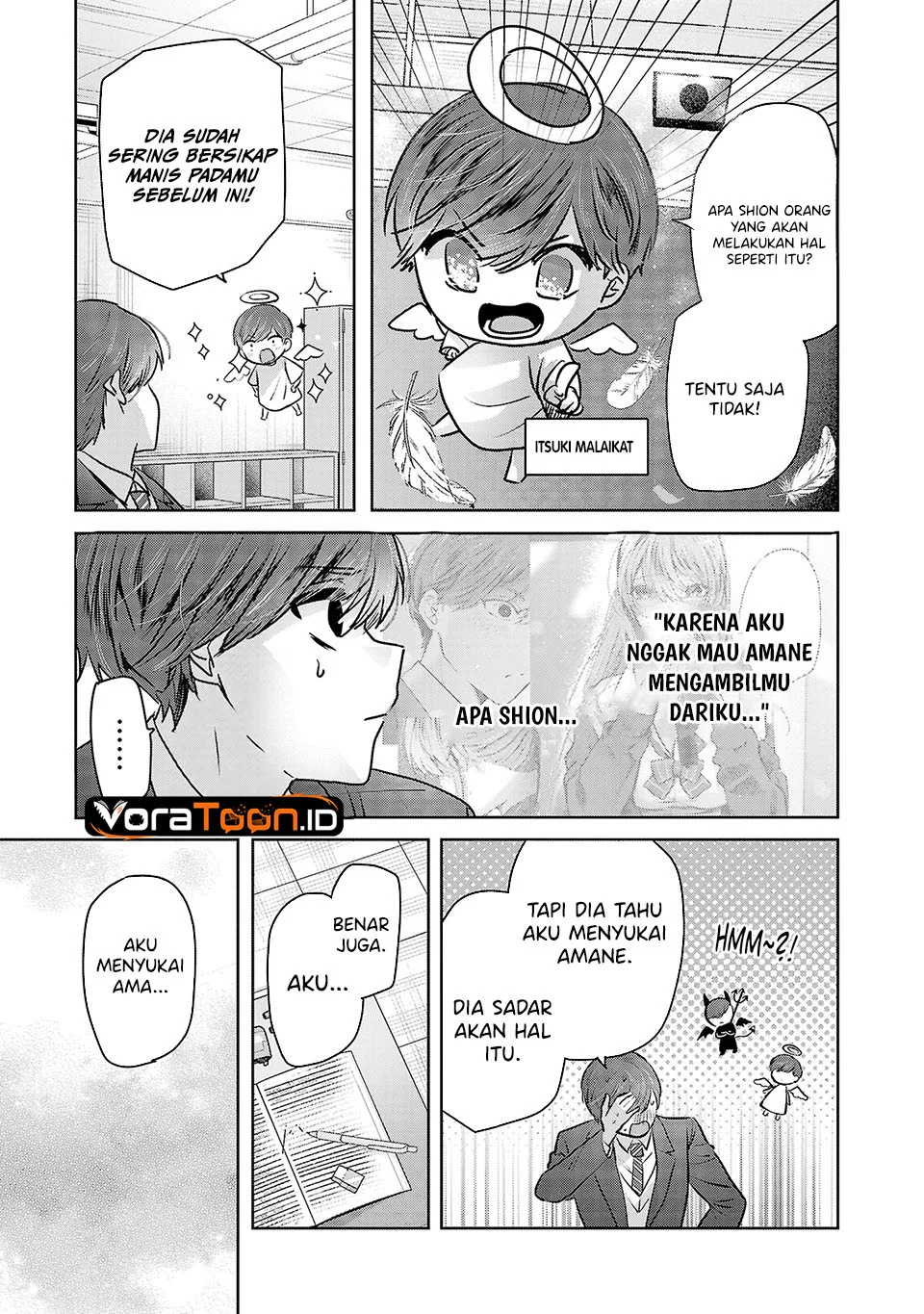 Kimi ni Koisuru Sanshimai Chapter 42 halaman 13