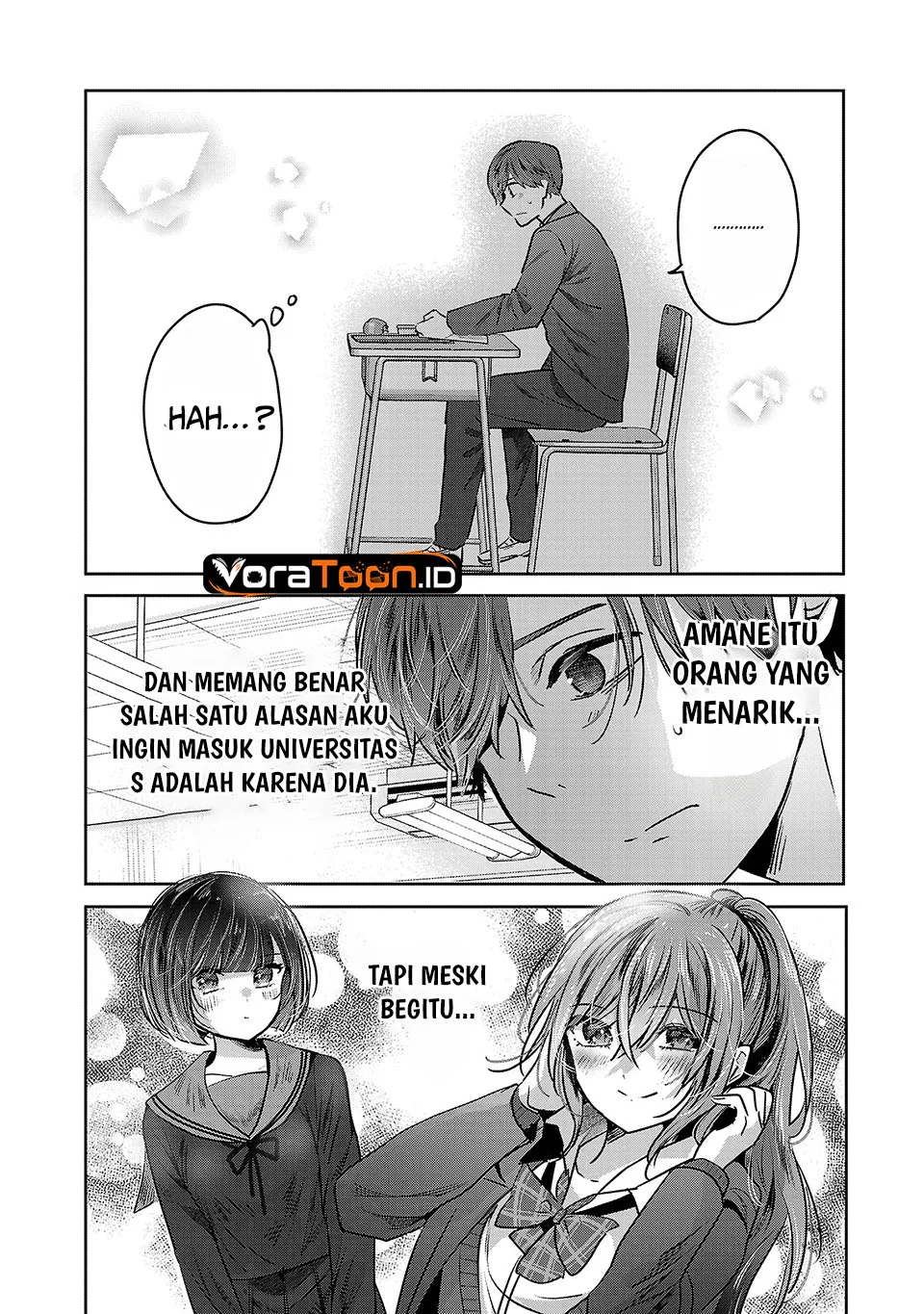 Kimi ni Koisuru Sanshimai Chapter 42 halaman 14
