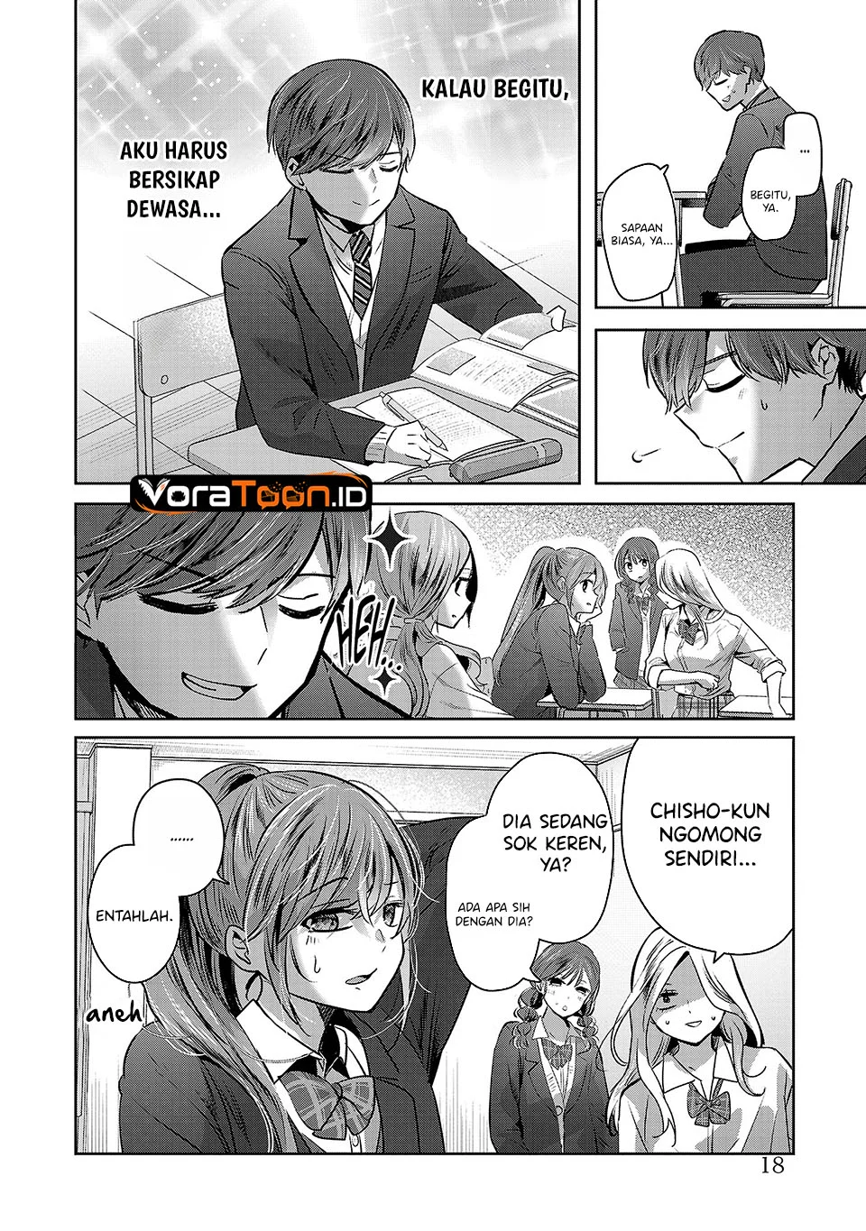 Kimi ni Koisuru Sanshimai Chapter 42 halaman 16