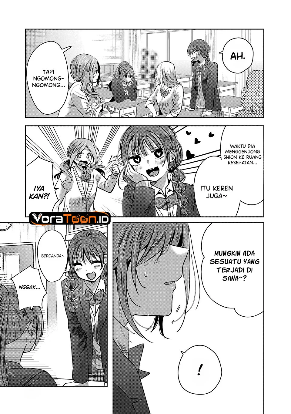 Kimi ni Koisuru Sanshimai Chapter 42 halaman 17
