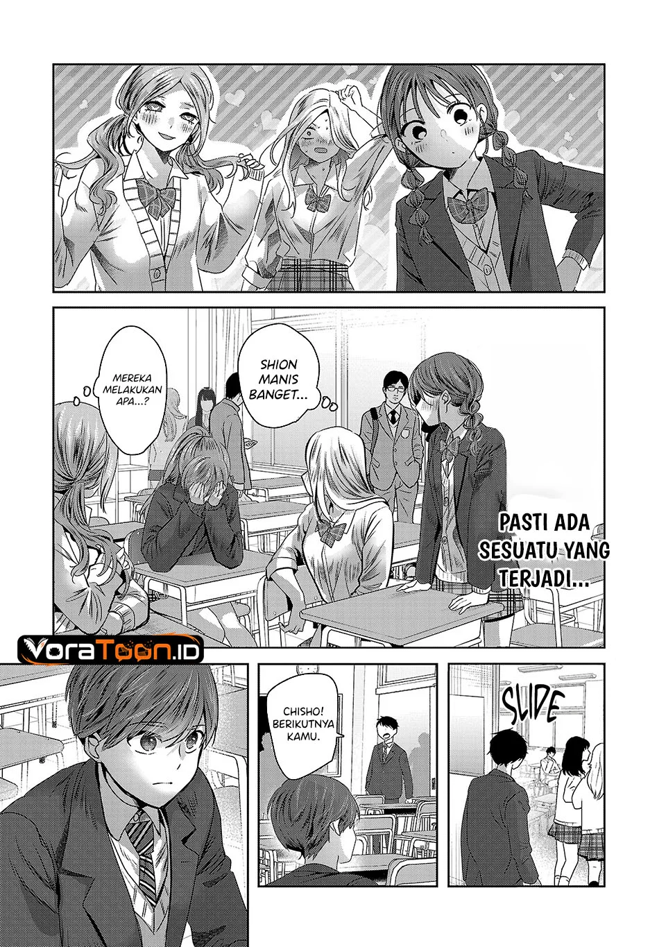 Kimi ni Koisuru Sanshimai Chapter 42 Gambar 18