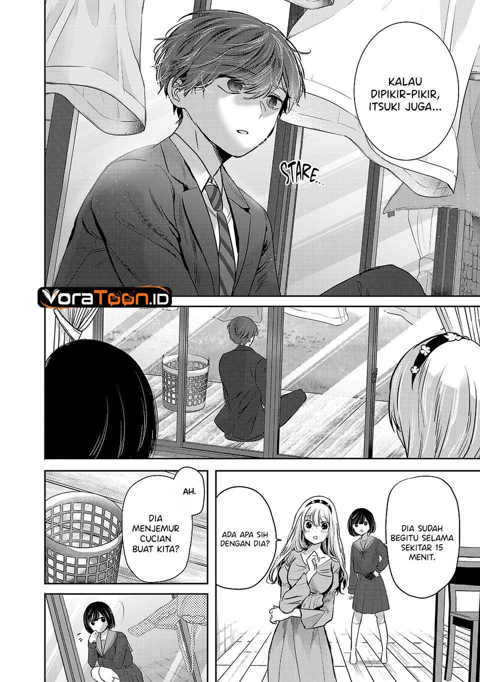 Kimi ni Koisuru Sanshimai Chapter 42 halaman 4