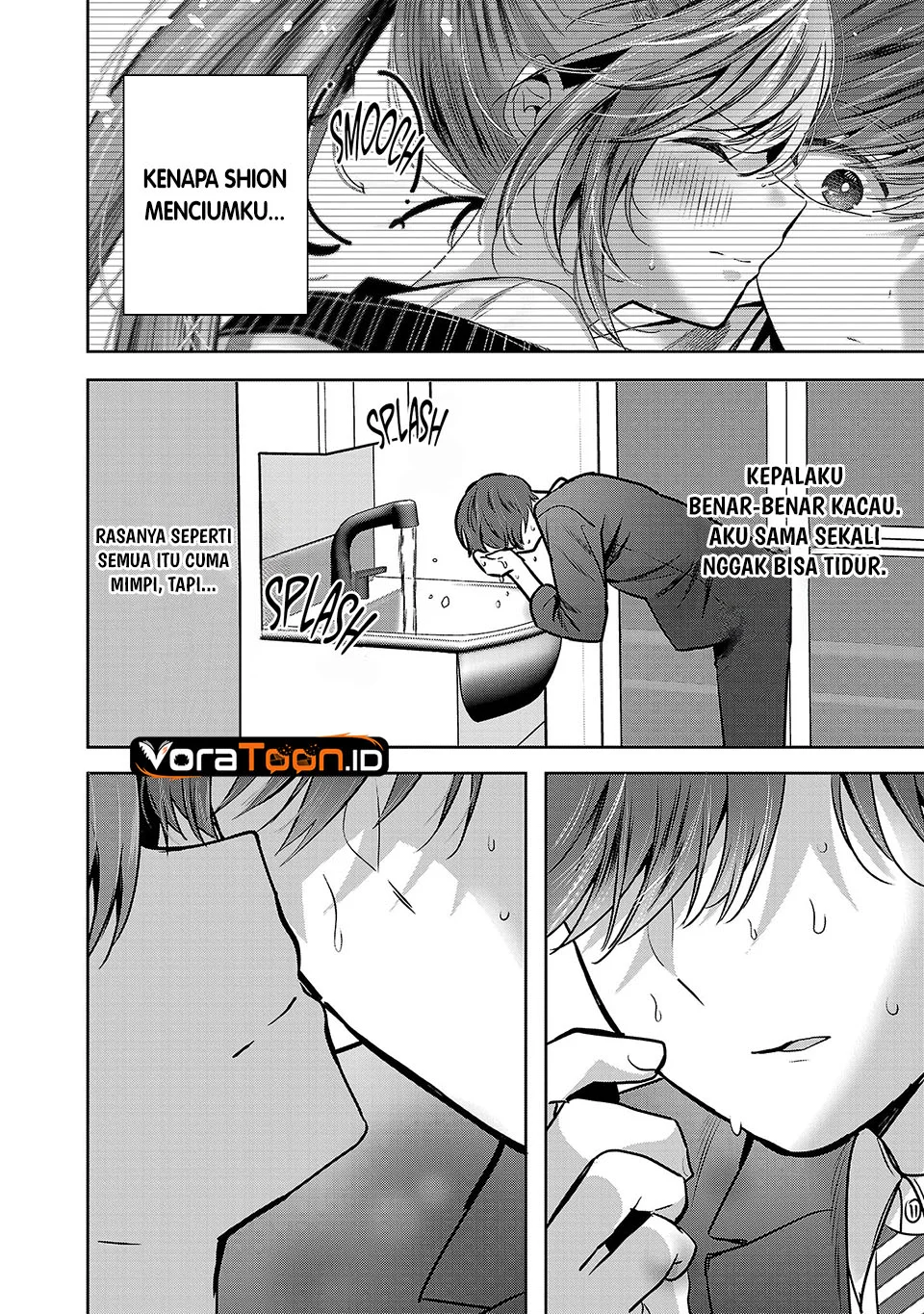 Kimi ni Koisuru Sanshimai Chapter 42 halaman 8
