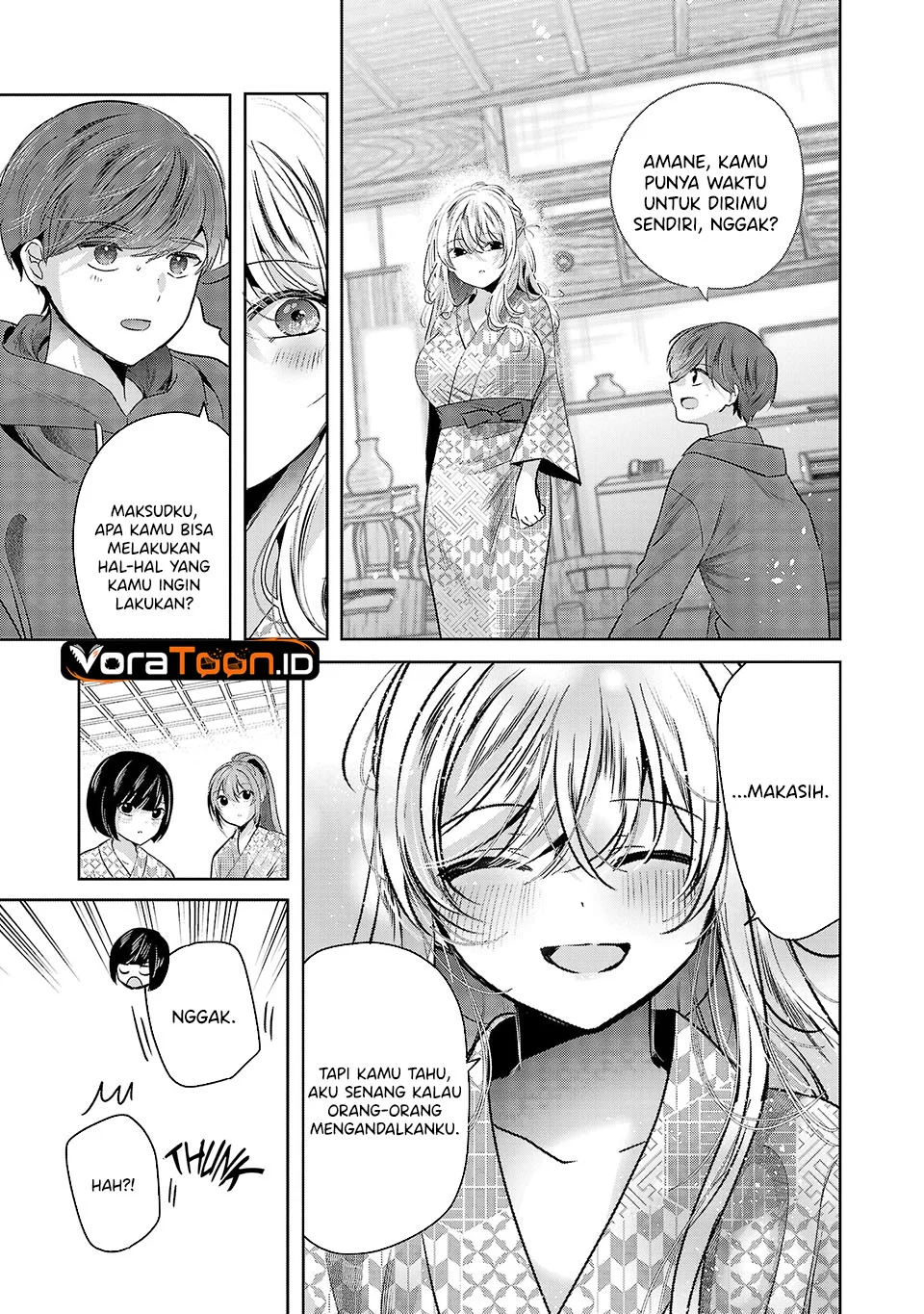 Kimi ni Koisuru Sanshimai Chapter 43 Gambar 18