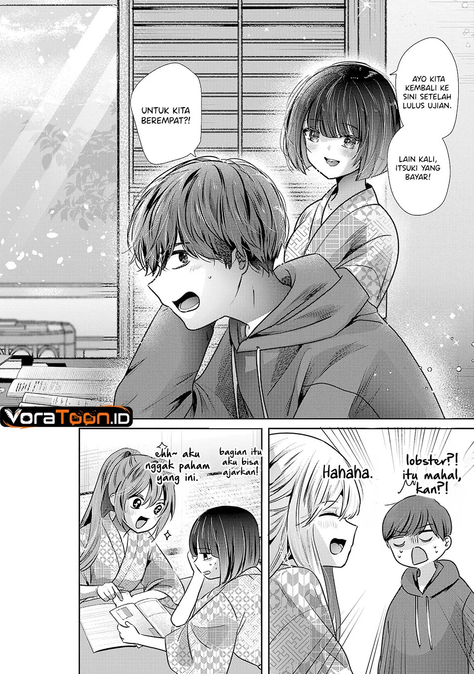 Kimi ni Koisuru Sanshimai Chapter 43 Gambar 21