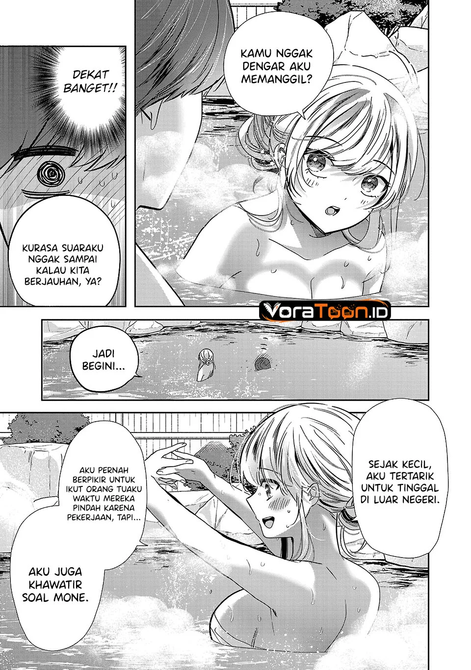 Kimi ni Koisuru Sanshimai Chapter 44 halaman 9