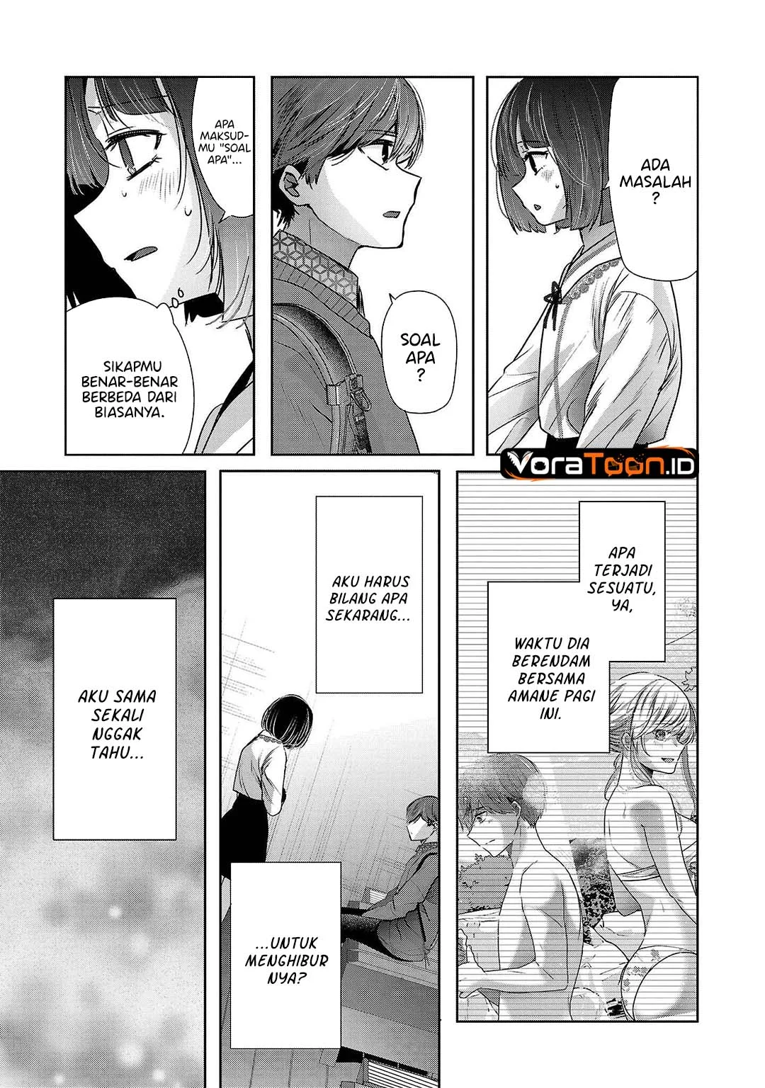 Kimi ni Koisuru Sanshimai Chapter 45 halaman 11