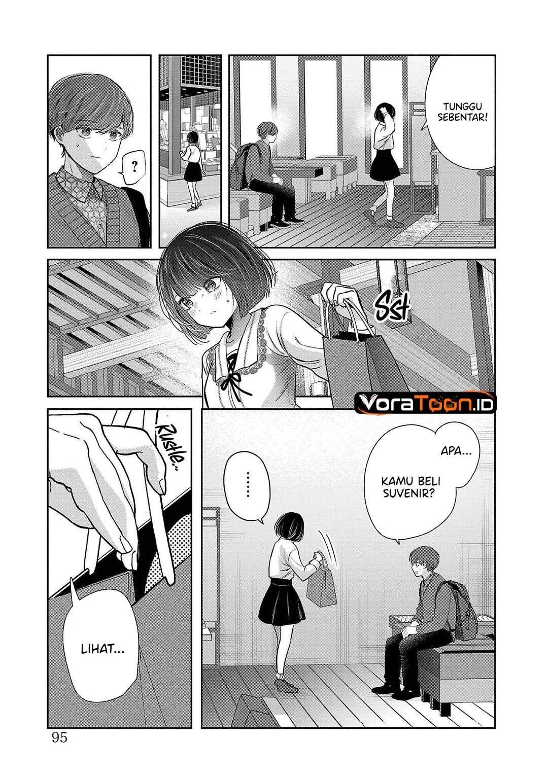 Kimi ni Koisuru Sanshimai Chapter 45 halaman 13