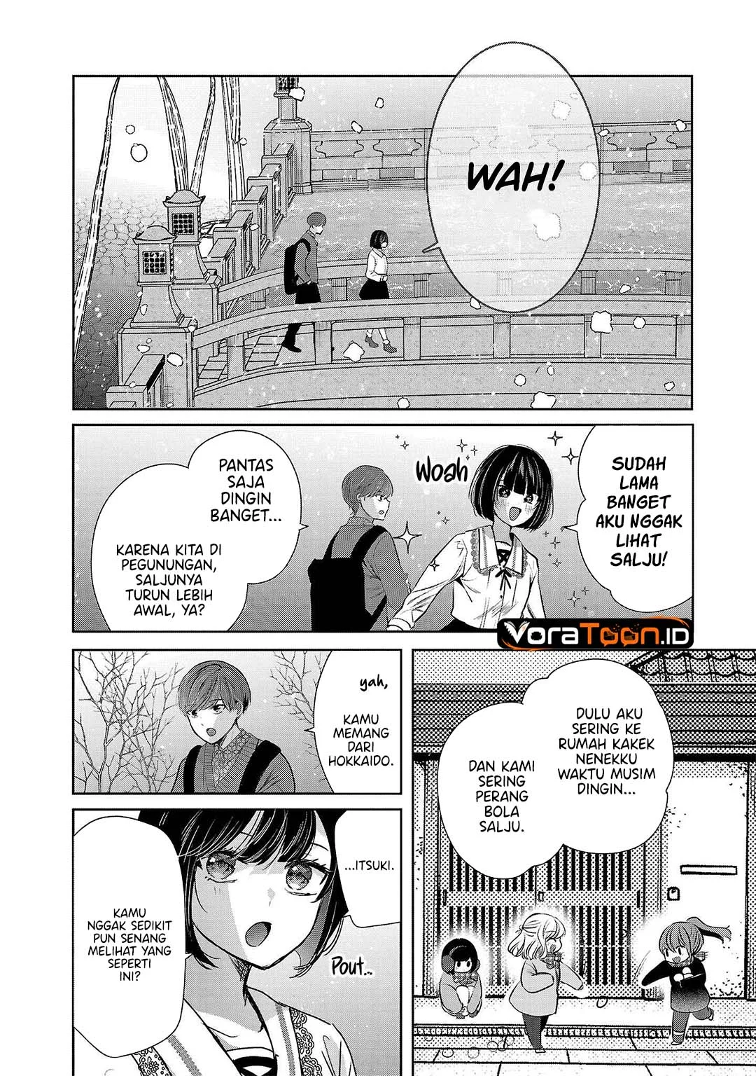 Kimi ni Koisuru Sanshimai Chapter 45 Gambar 17
