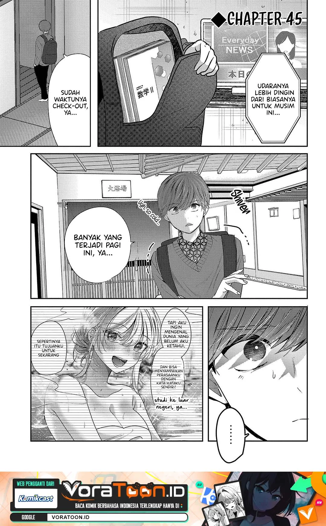 Kimi ni Koisuru Sanshimai Chapter 45 halaman 3