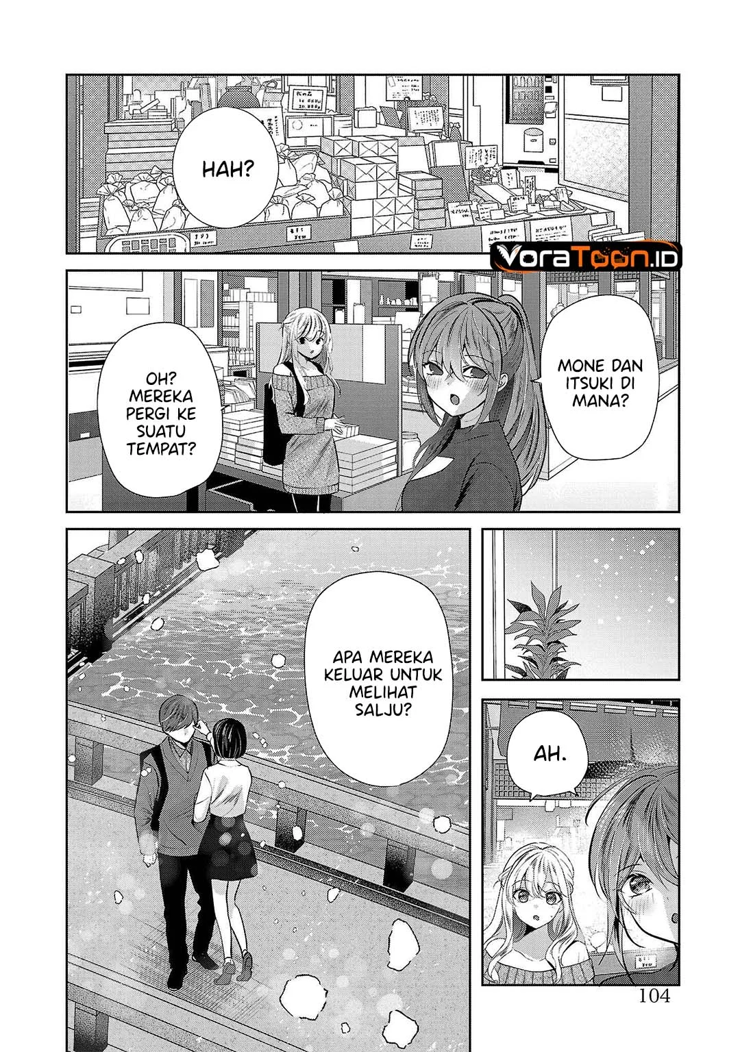 Kimi ni Koisuru Sanshimai Chapter 45 Gambar 21