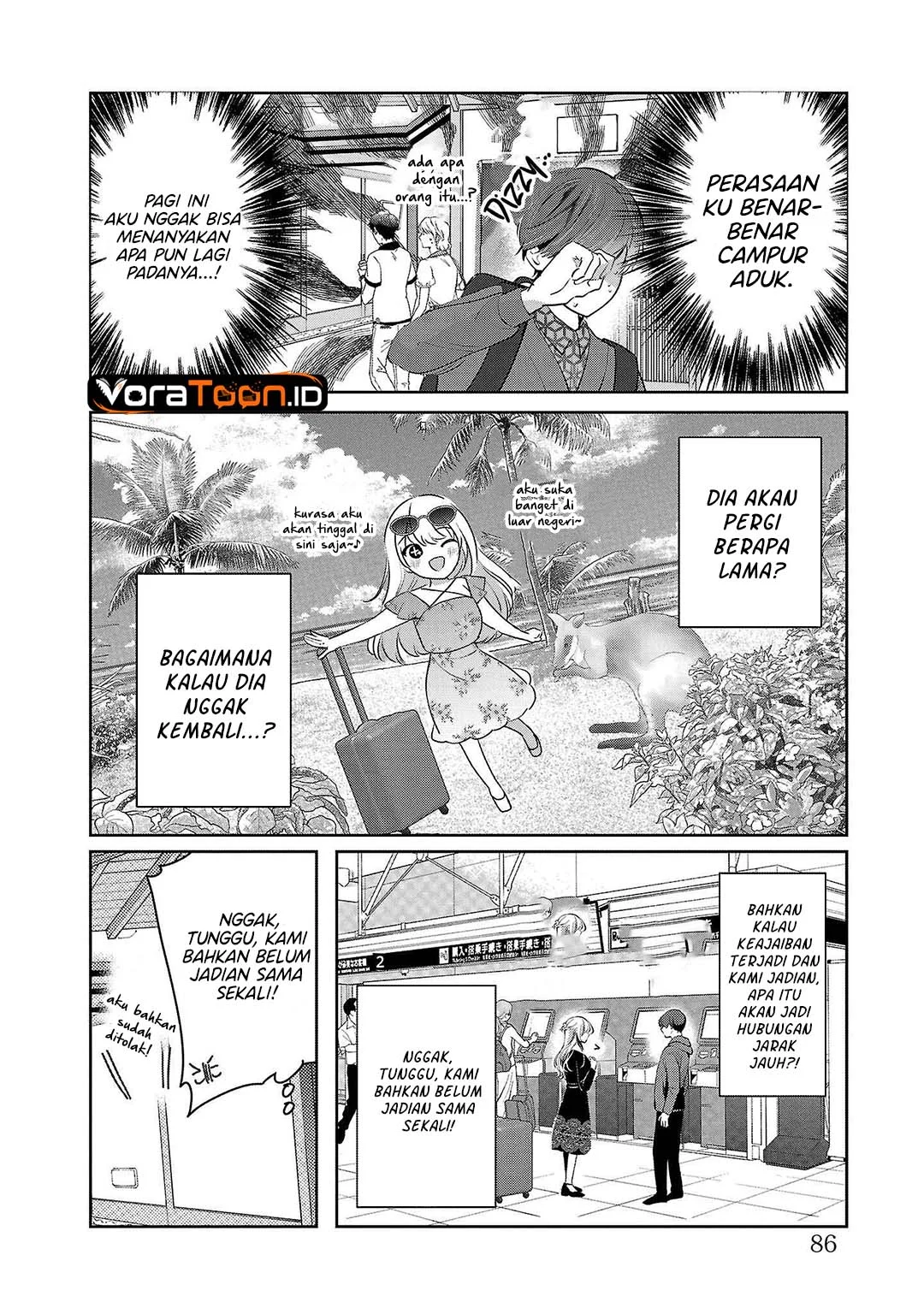 Kimi ni Koisuru Sanshimai Chapter 45 halaman 4