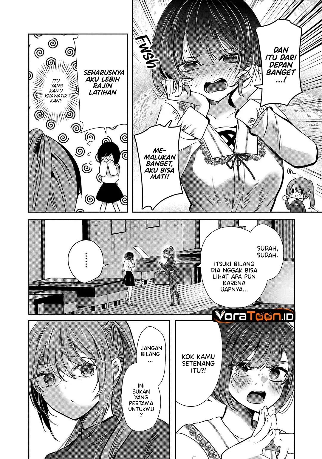 Kimi ni Koisuru Sanshimai Chapter 45 halaman 6