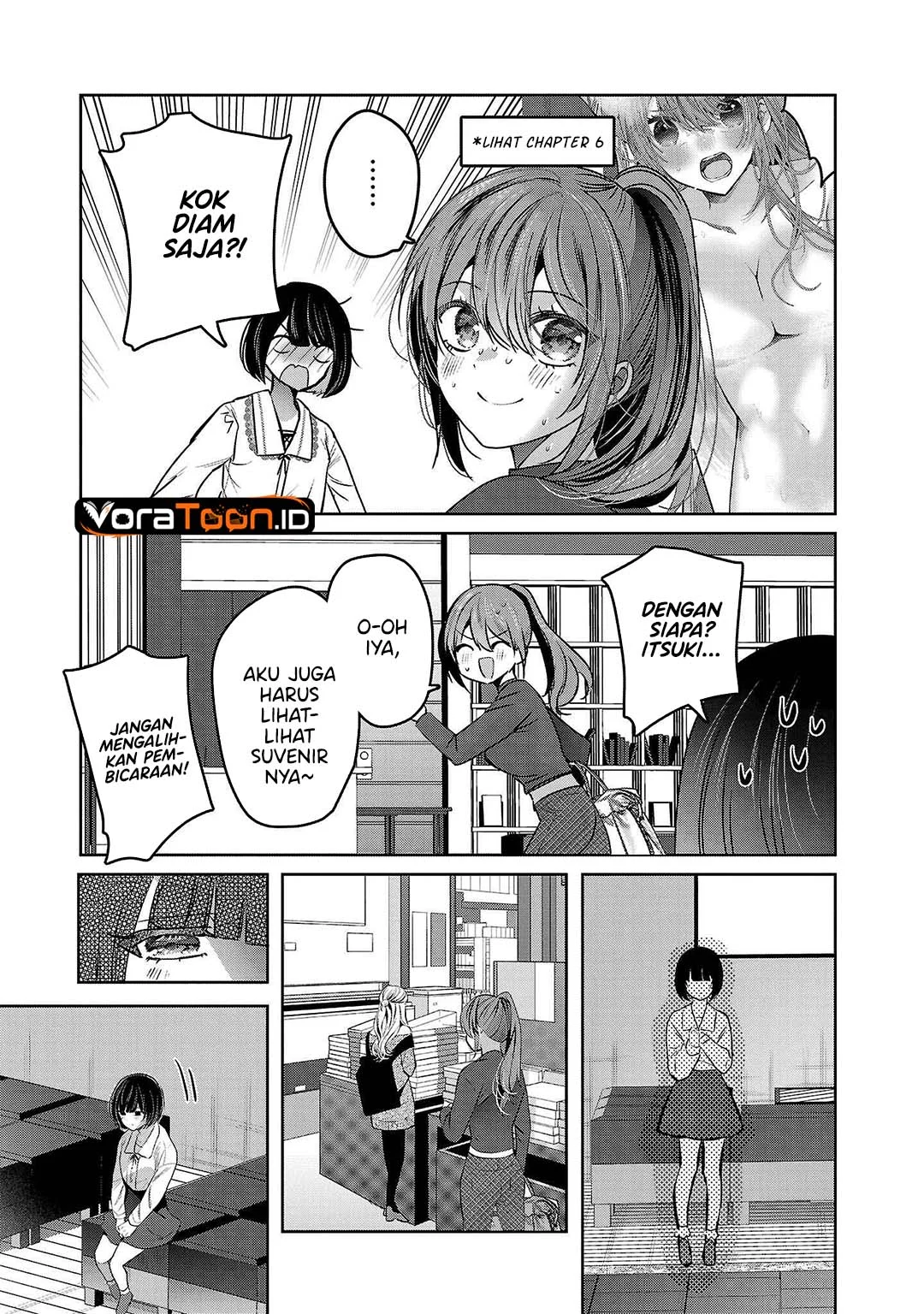 Kimi ni Koisuru Sanshimai Chapter 45 halaman 7