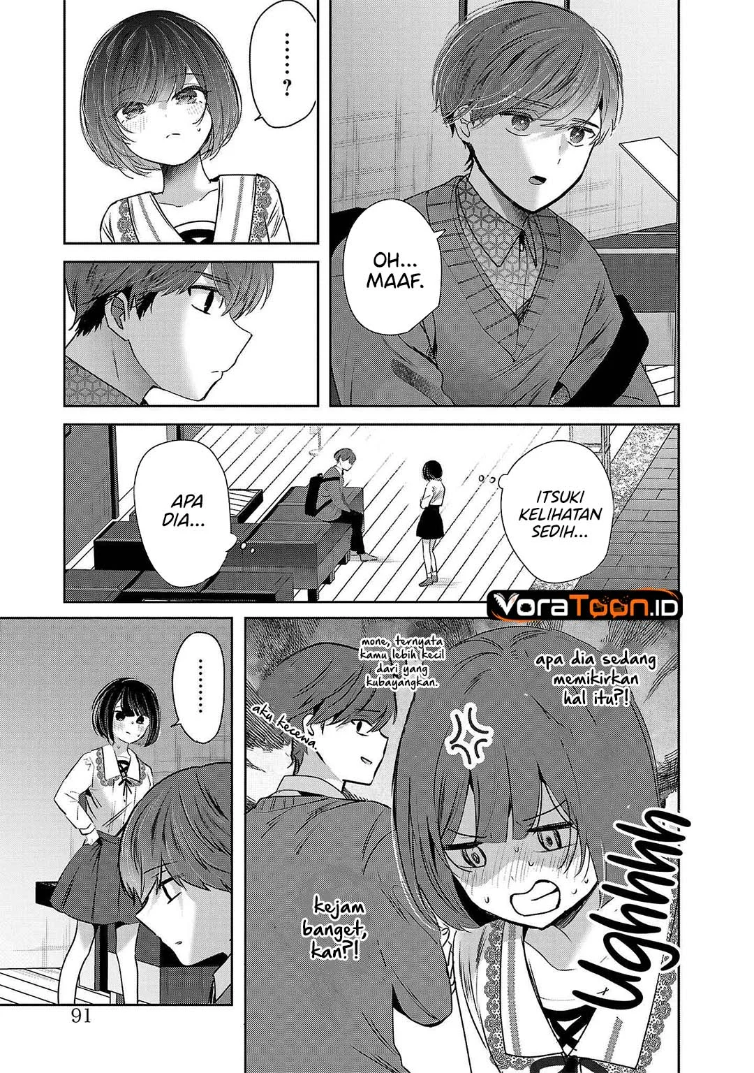 Kimi ni Koisuru Sanshimai Chapter 45 halaman 9