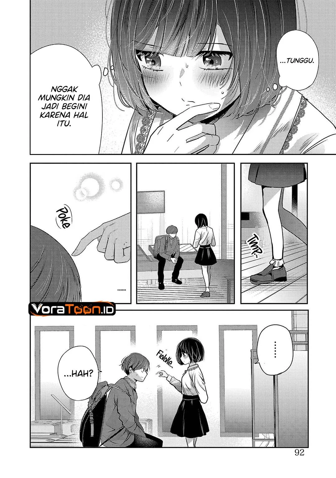 Kimi ni Koisuru Sanshimai Chapter 45 halaman 10
