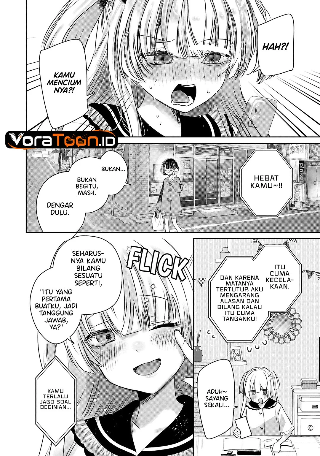 Kimi ni Koisuru Sanshimai Chapter 49 Gambar 17
