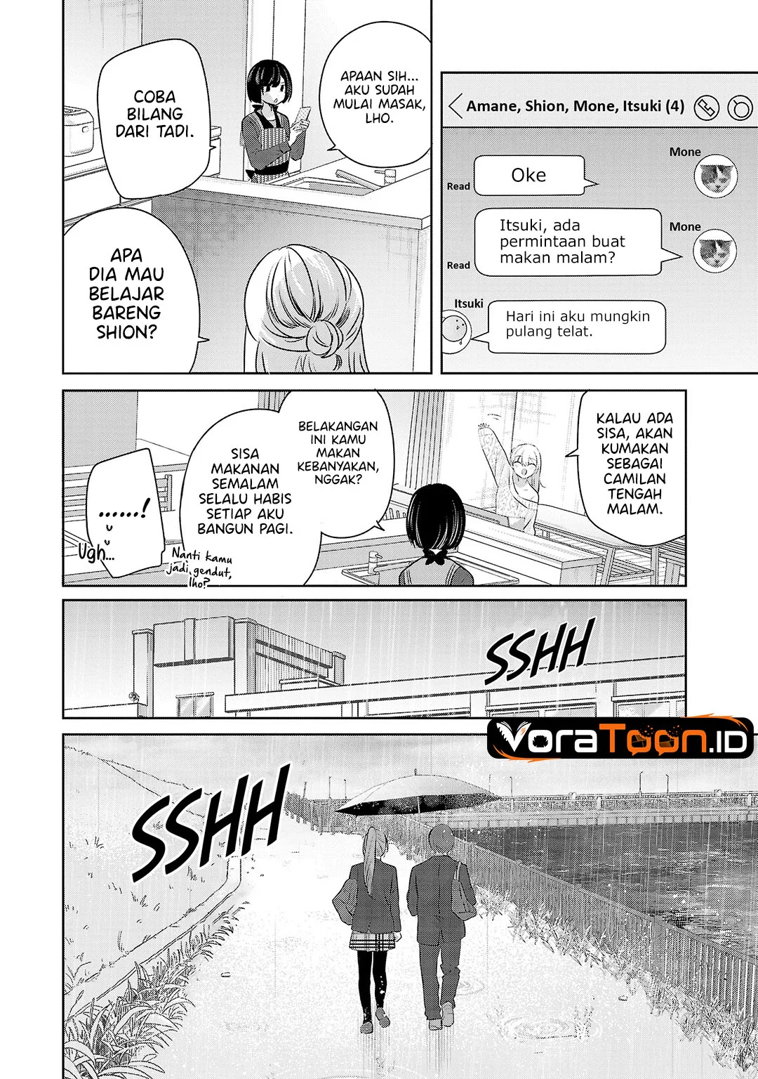 Kimi ni Koisuru Sanshimai Chapter 50 Gambar 3
