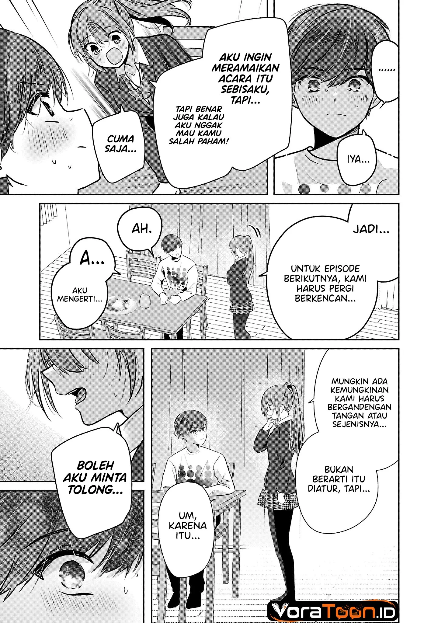 Kimi ni Koisuru Sanshimai Chapter 52 Gambar 16