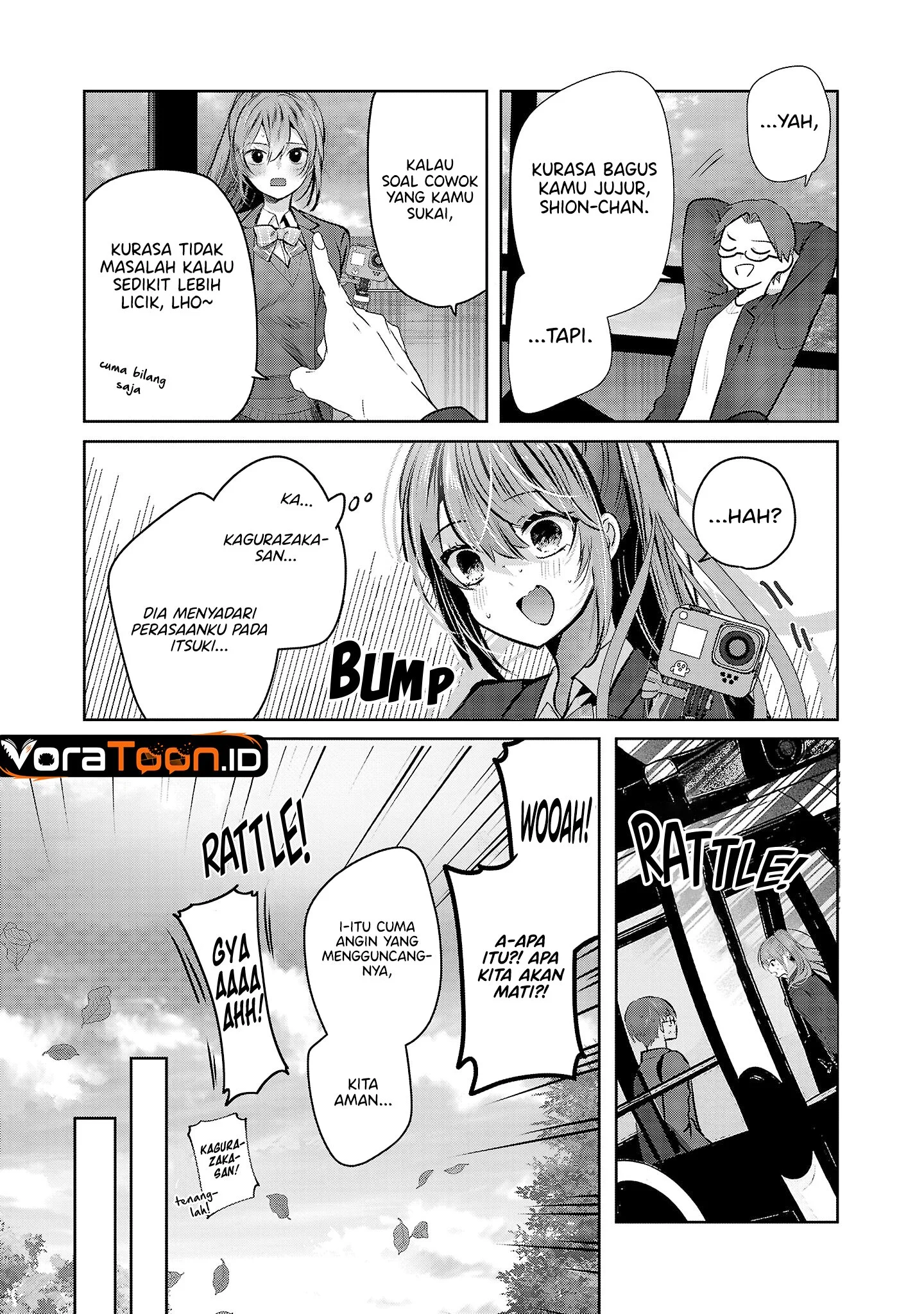 Kimi ni Koisuru Sanshimai Chapter 55 Gambar 14